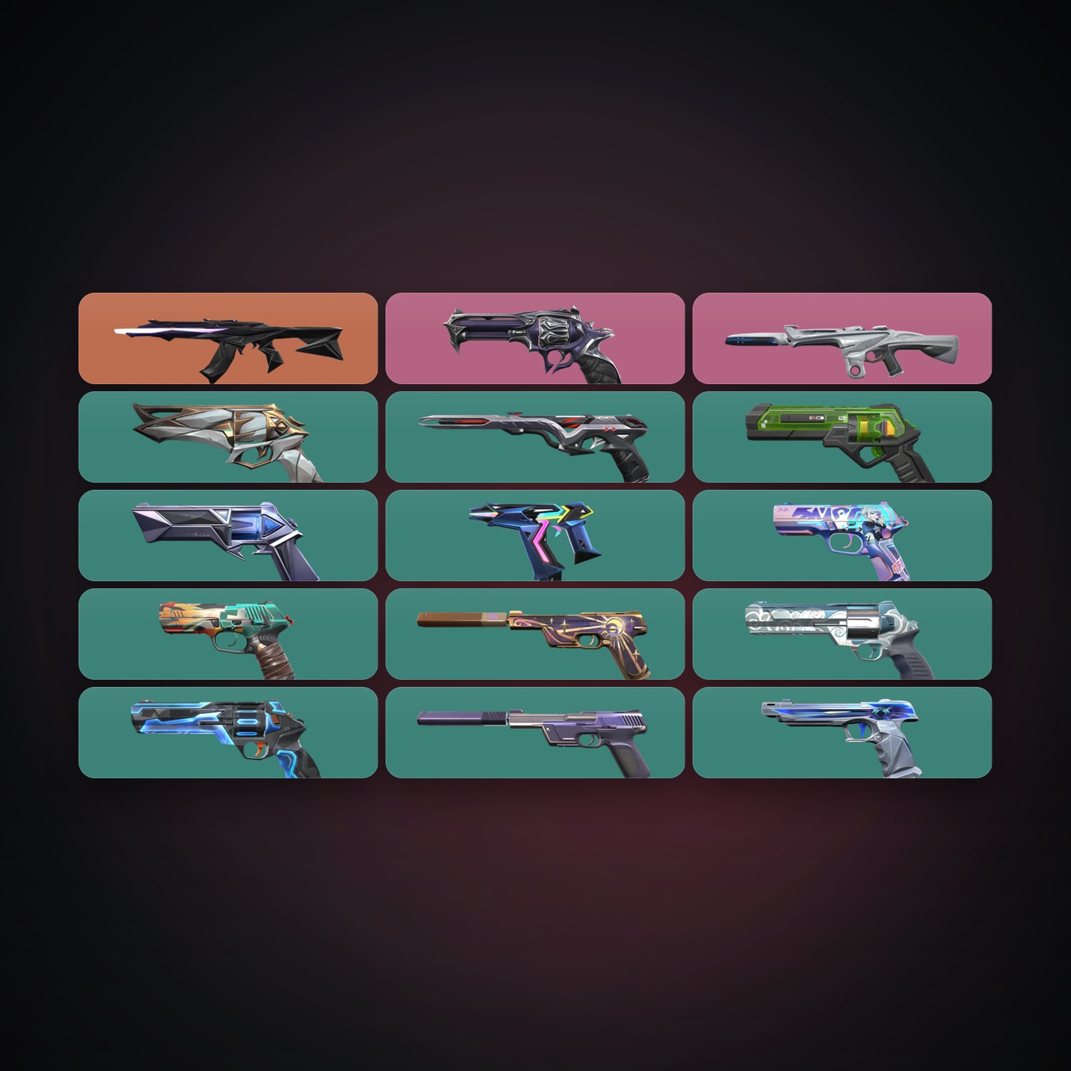 EU Bronze 3 locker — 15 skins, lvl 214 — HabibiAccounts