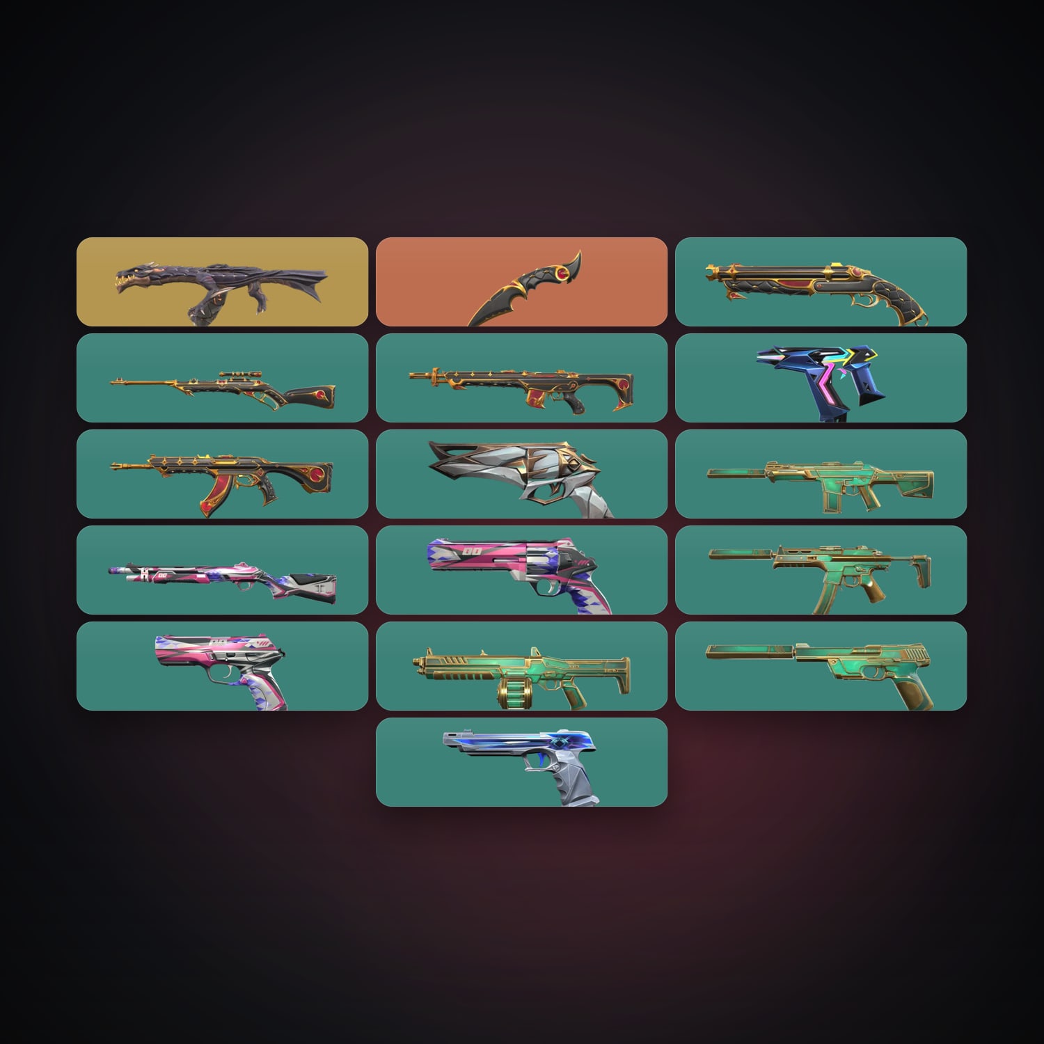 BR Plat 1 locker — 1 knives, 17 skins, lvl 101 — HabibiAccounts