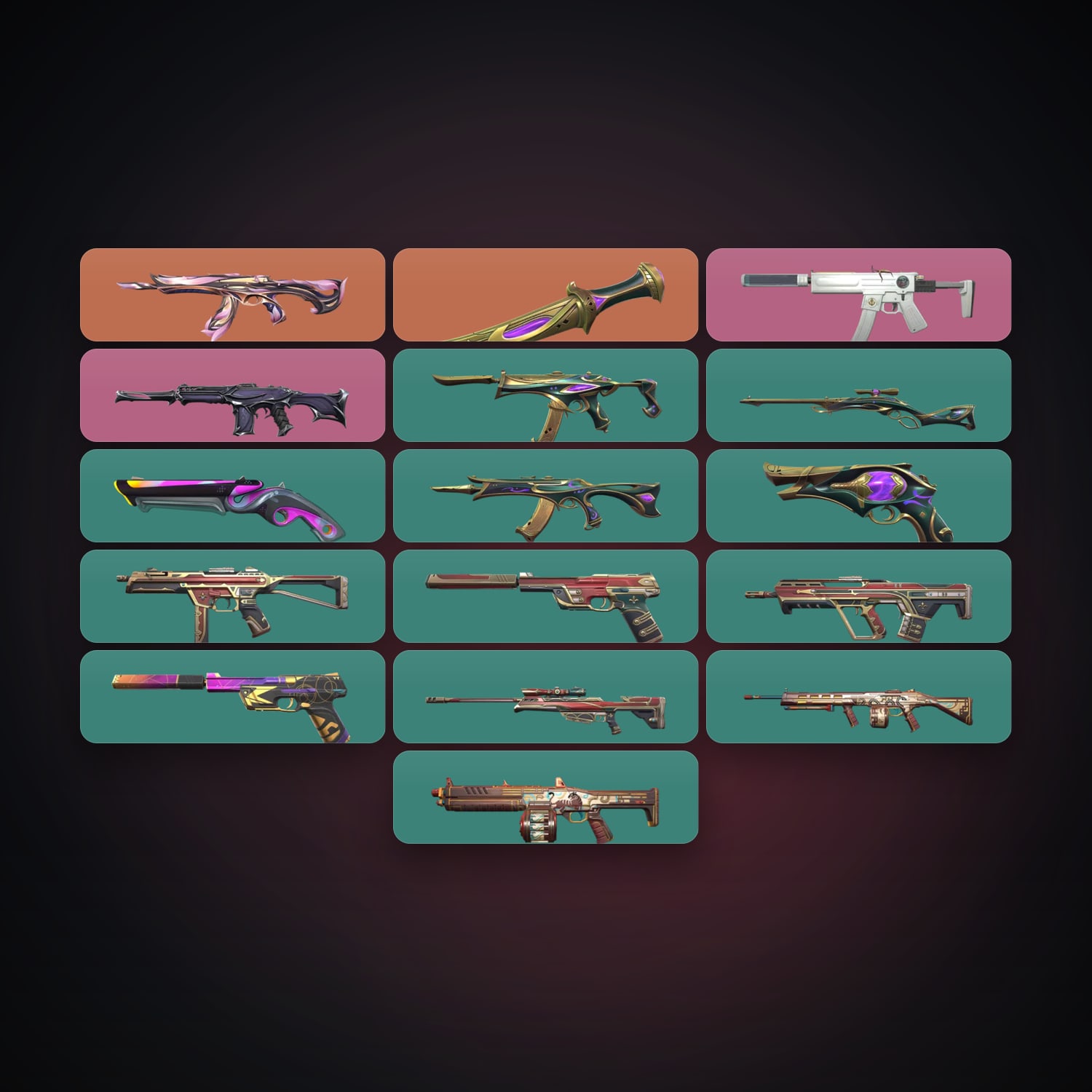 BR Bronze 1 locker — 1 knives, 18 skins, lvl 124 — HabibiAccounts