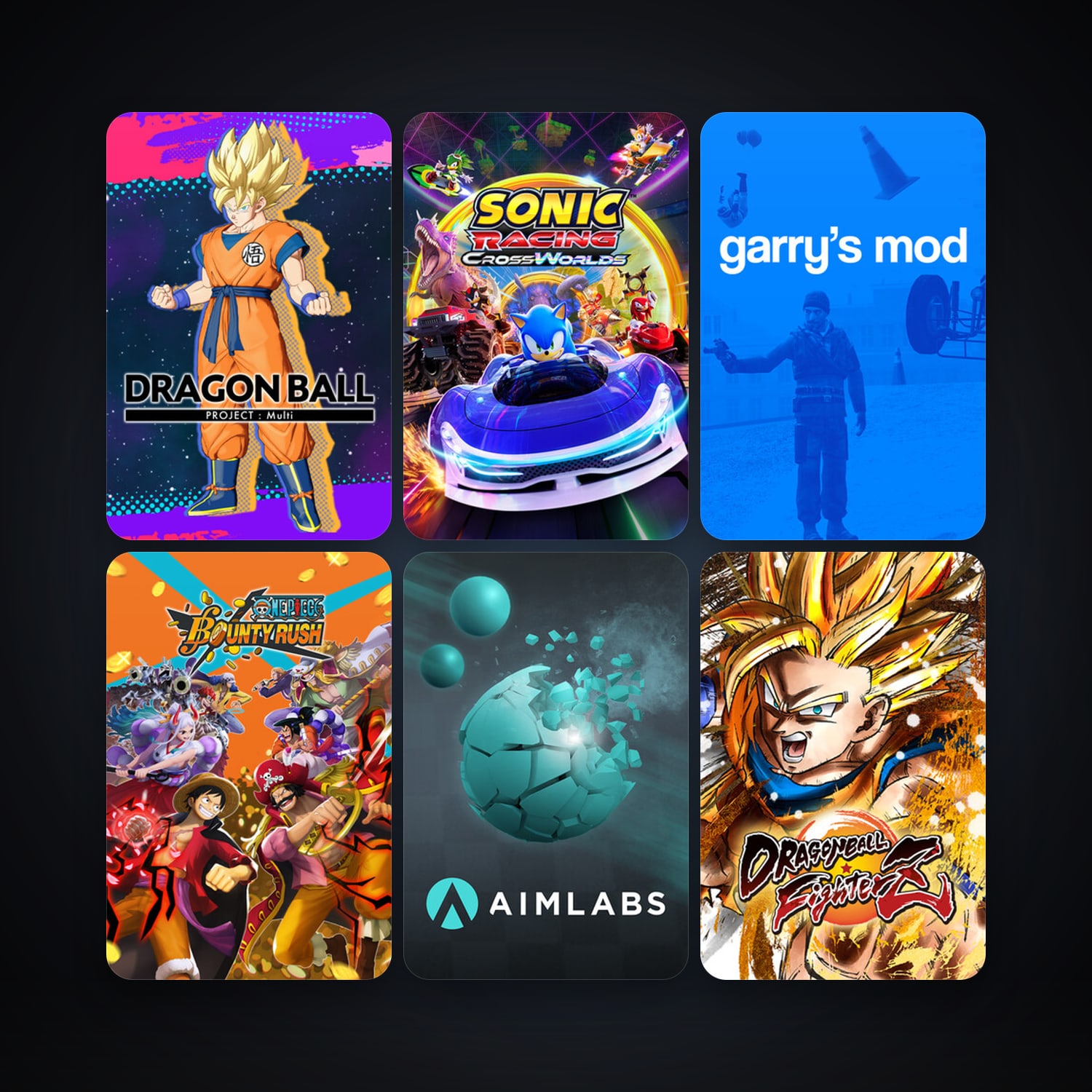 Garry's Mod + Geometry Dash, 19 games, clean — HabibiAccounts