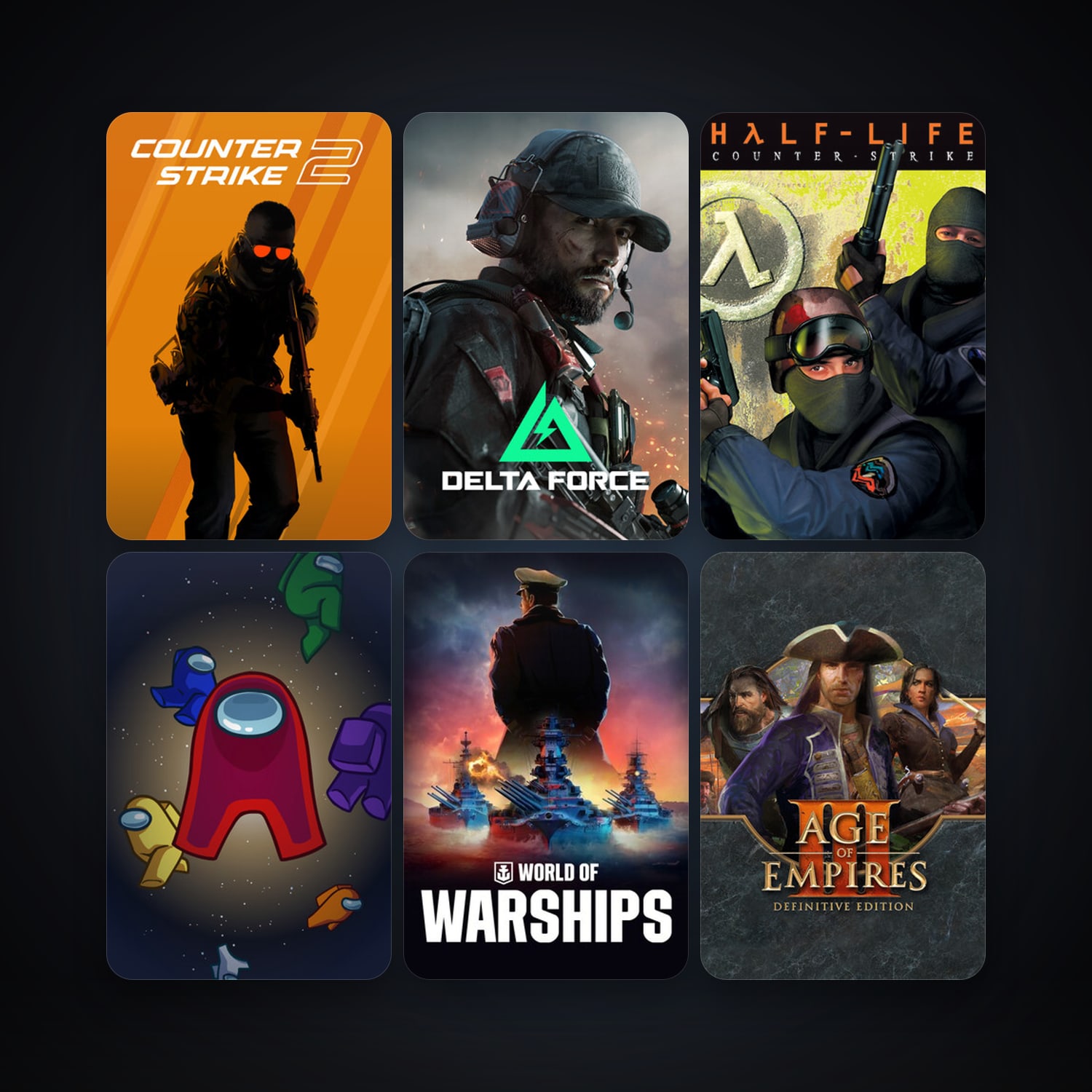 Counter-Strike + Left 4 Dead, 27 games, clean — HabibiAccounts