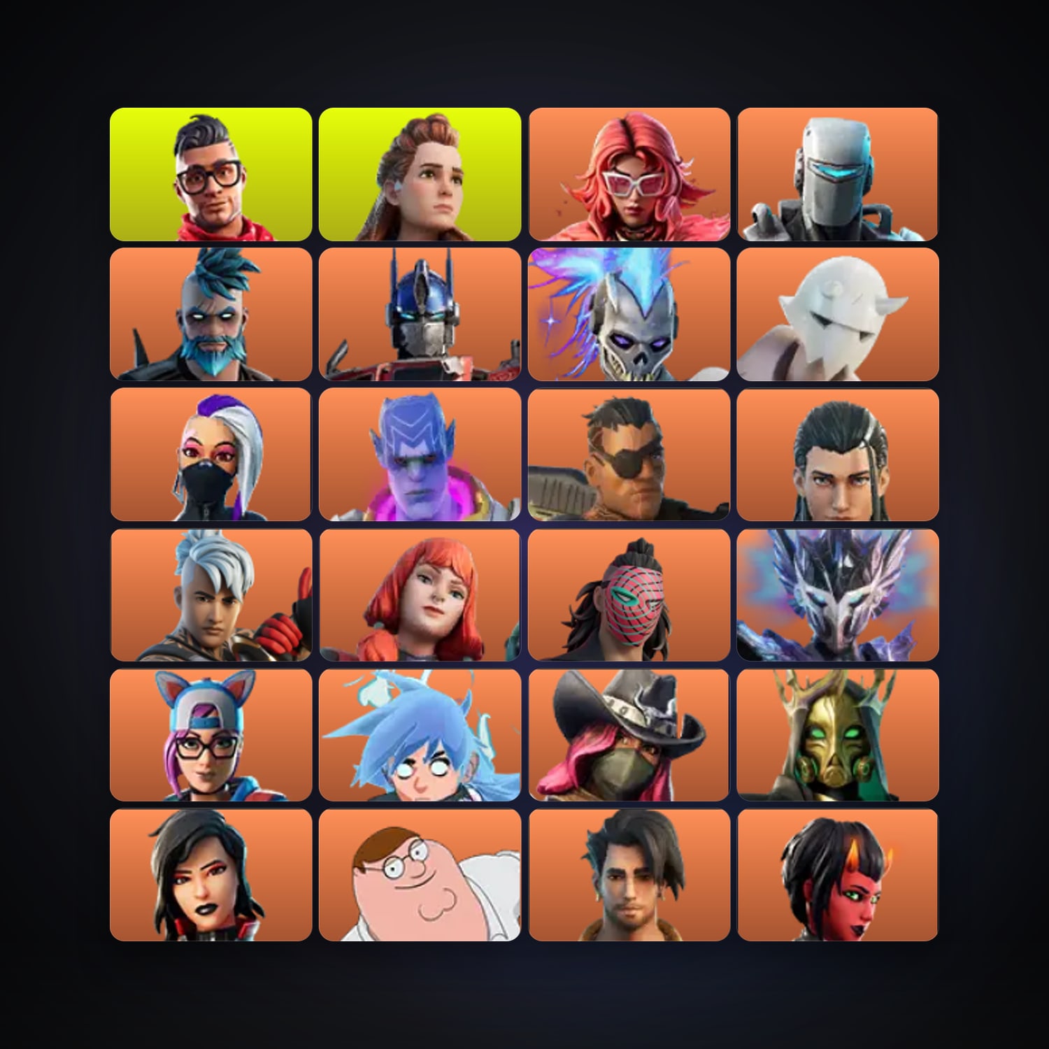 Valeria — A.I.M. — 466 skins — 900 V-Bucks — lvl 5040 — HabibiAccounts