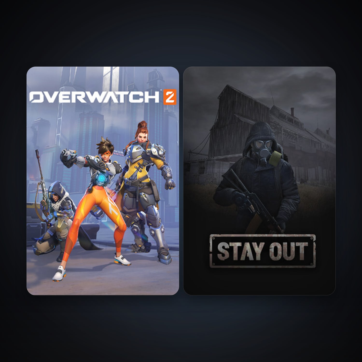 Stay Out + Overwatch 2, 4 games, clean — HabibiAccounts