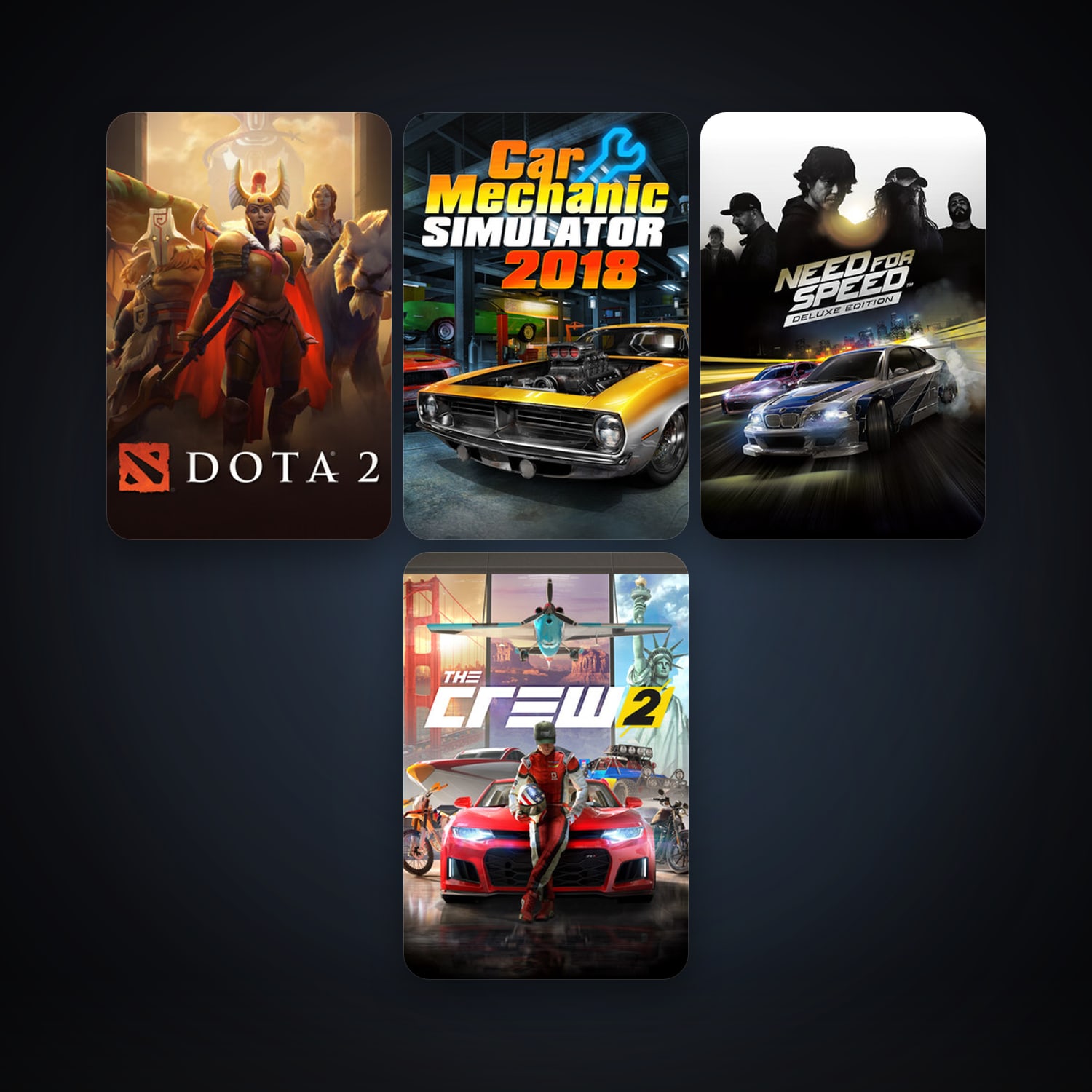 Dota 2 + Artifact, 14 games, clean — HabibiAccounts