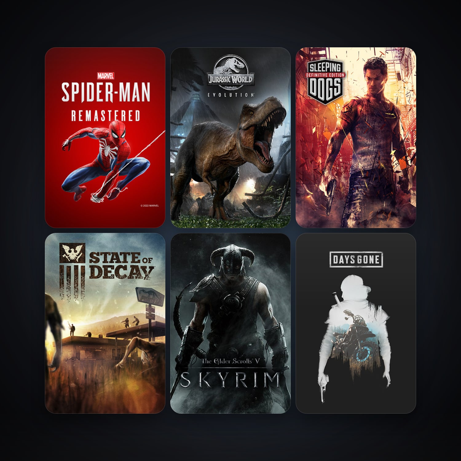 Test Drive Unlimited 2 + The Elder Scrolls V: Skyrim, 292 games, Steam 12, clean — HabibiAccounts