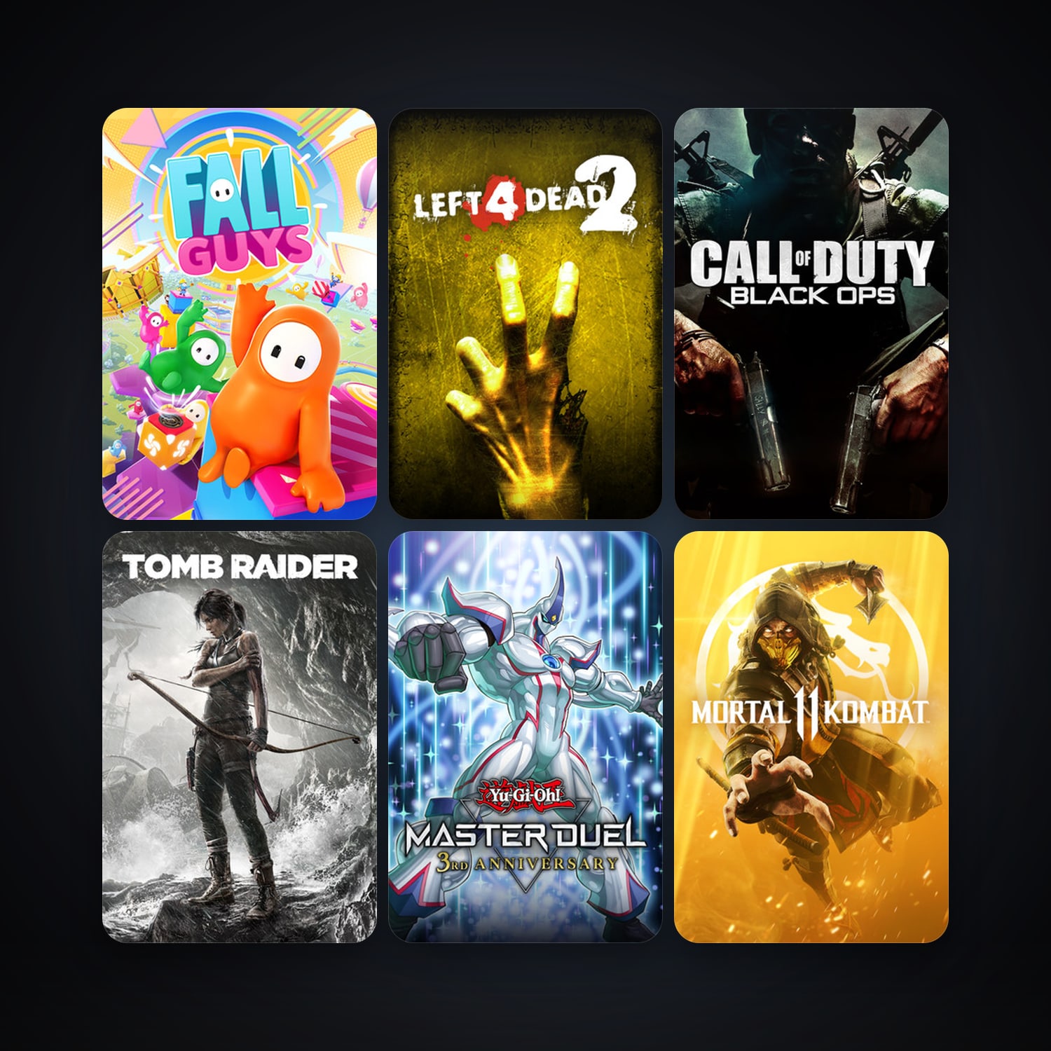 Left 4 Dead 2 + Call of Duty: Black Ops, 36 games, clean — HabibiAccounts