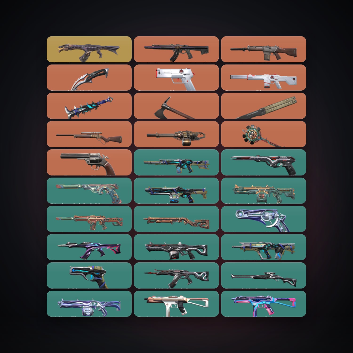 EU Gold 1 locker — 5 knives, 65 skins, lvl 111 — HabibiAccounts