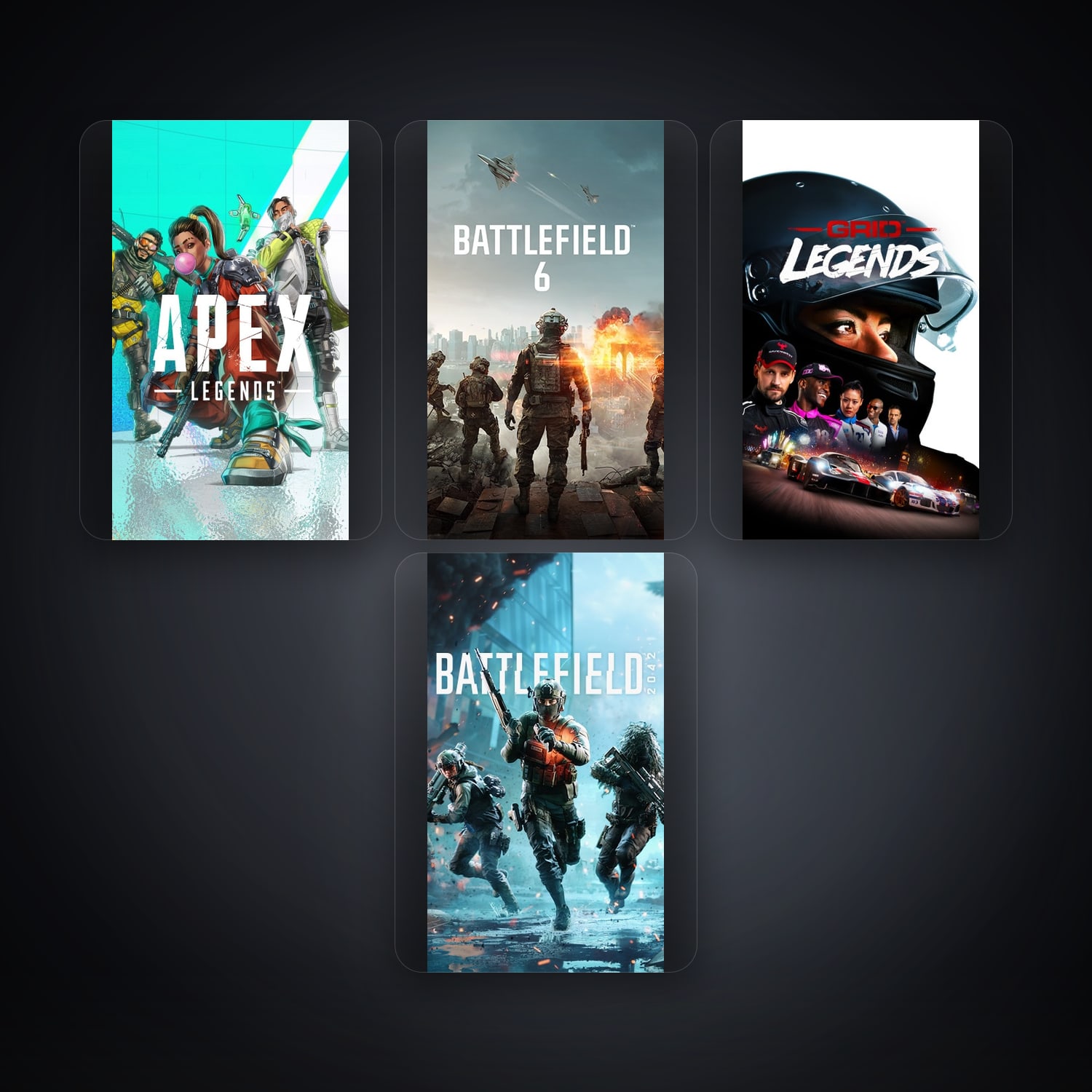 EA Apex Legends + Battlefield 4 — US — 20 games — HabibiAccounts