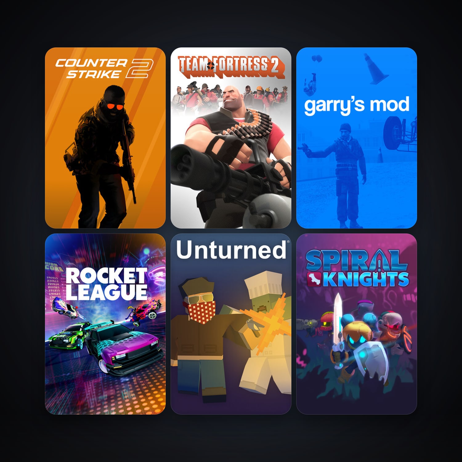 Team Fortress Classic + Half-Life: Opposing Force, 48 games, clean — HabibiAccounts