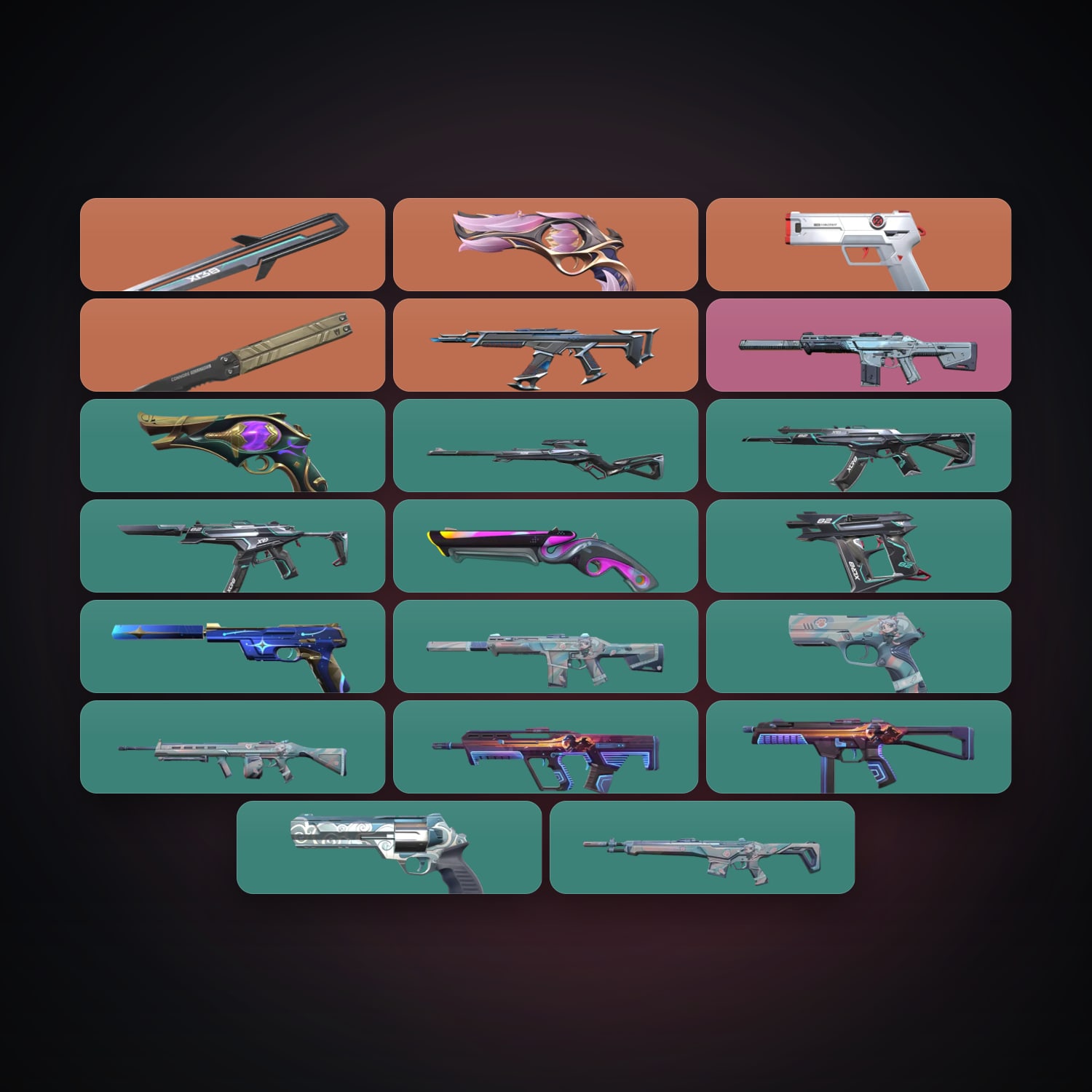 EU locker — 2 knives, 22 skins, lvl 155 — HabibiAccounts