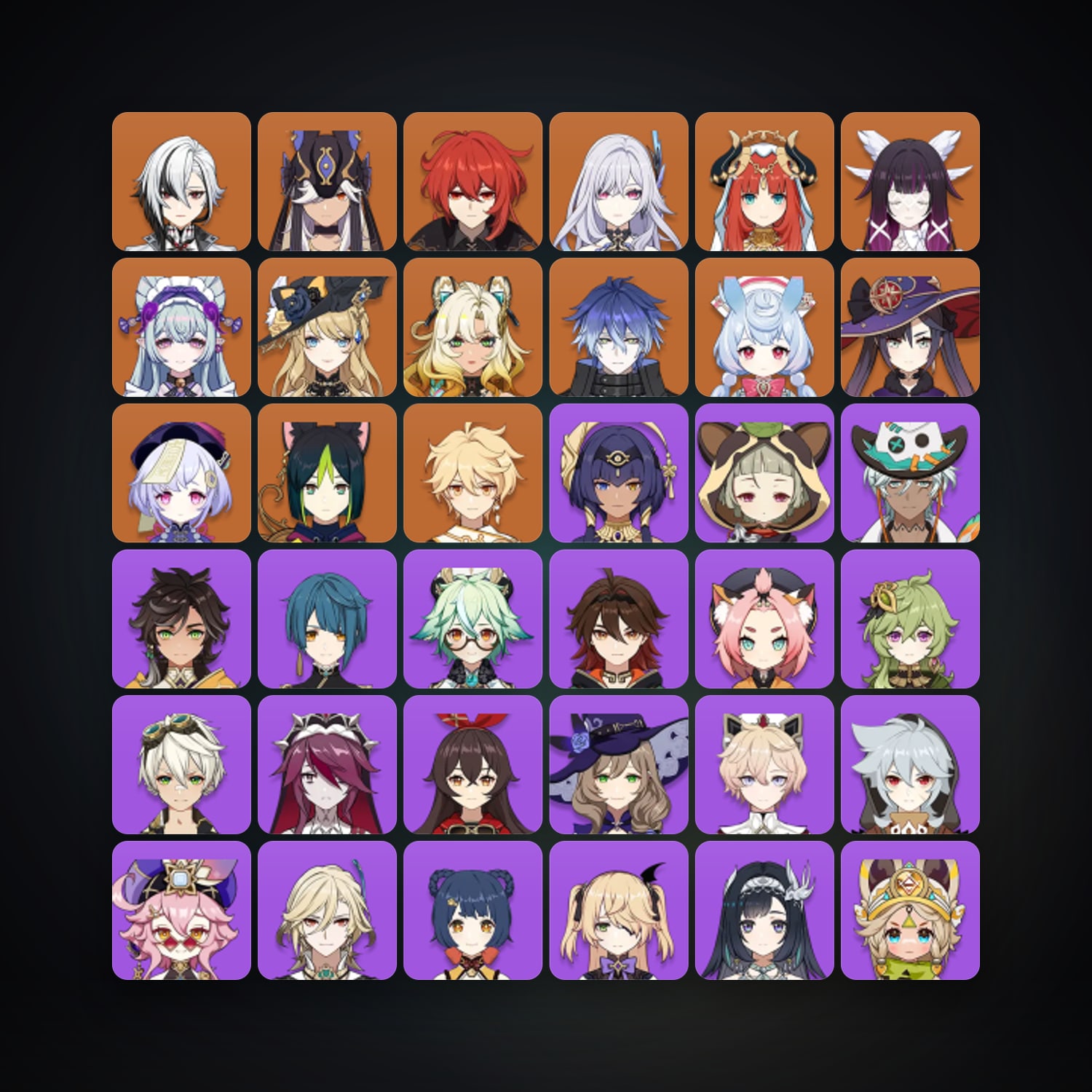 Genshin Impact | AR 50 | 53 Chars | 14× 5★ — Genshin / miHoYo Account — HabibiAccounts