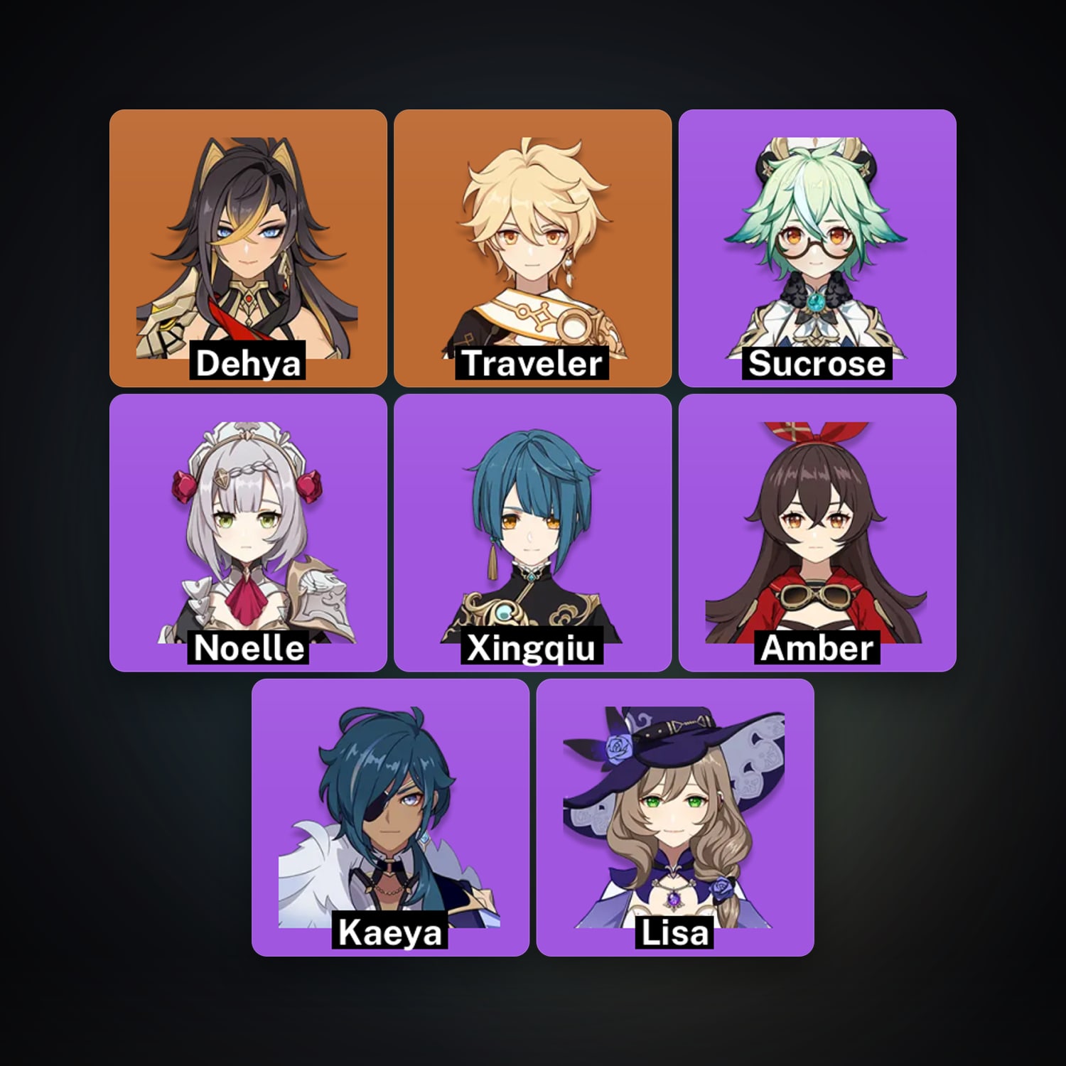 Genshin Impact | AR 14 | 8 Chars | 1× 5★ — HabibiAccounts