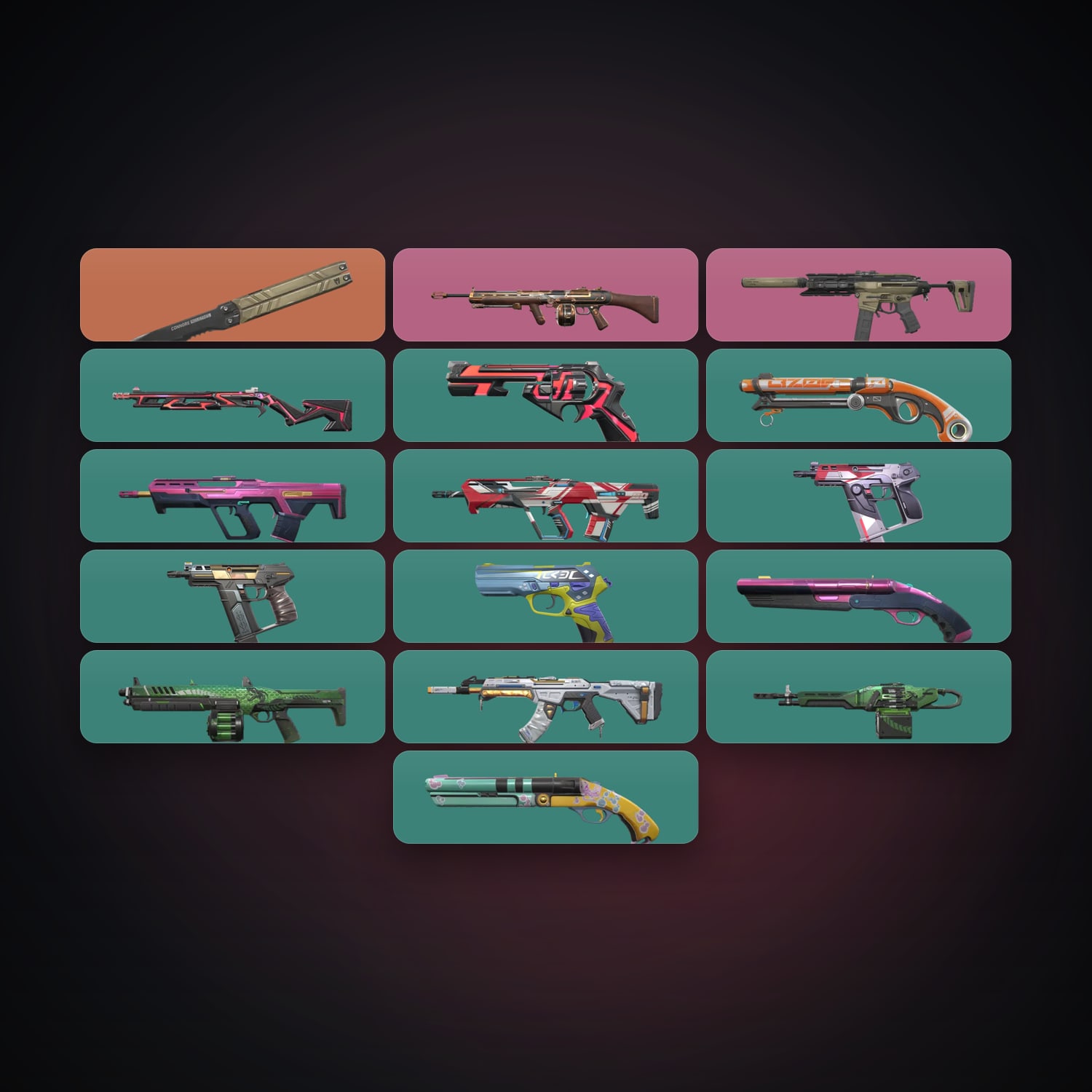 AP Iron 3 locker — 1 knives, 16 skins, lvl 146 — HabibiAccounts