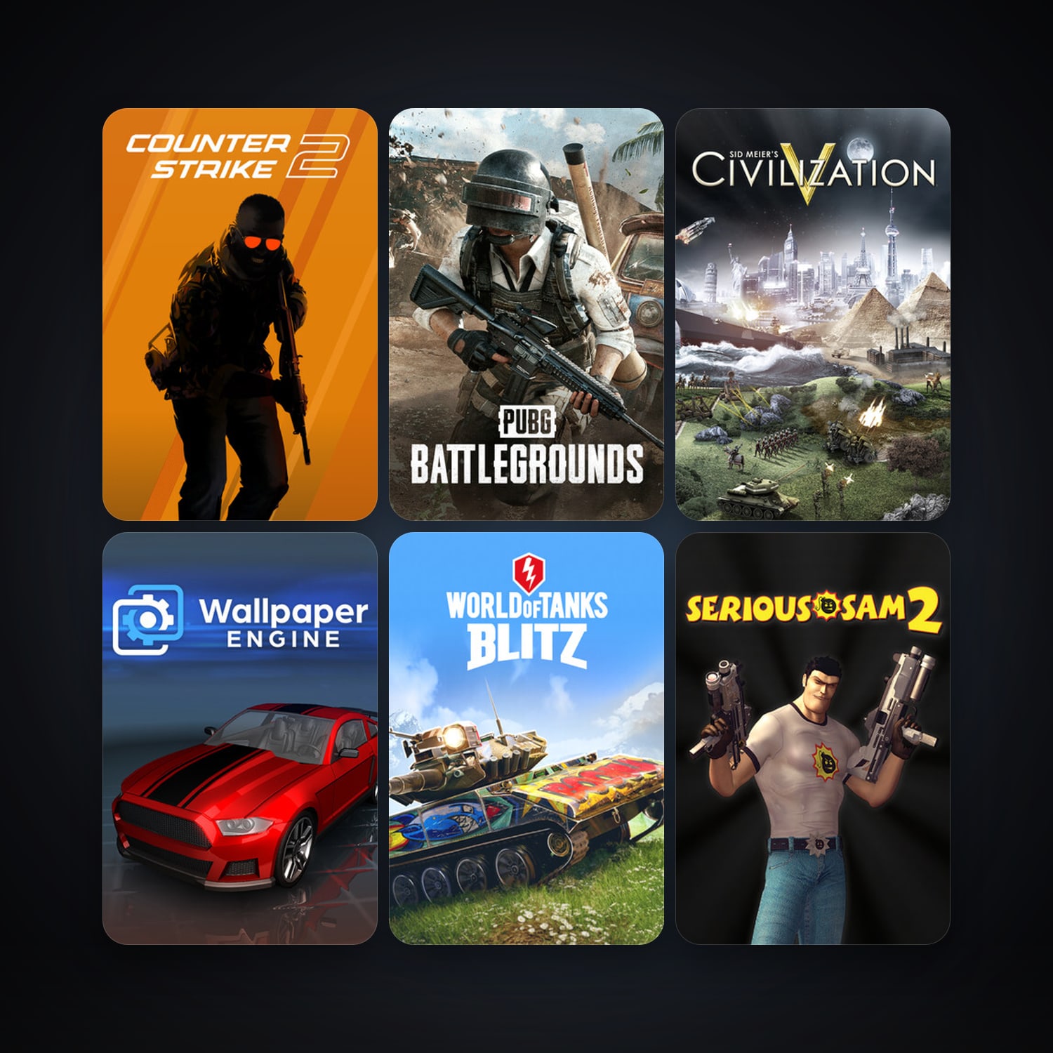 CS2 Prime + Sid Meier's Civilization V, 82 games, Steam 31, clean — HabibiAccounts