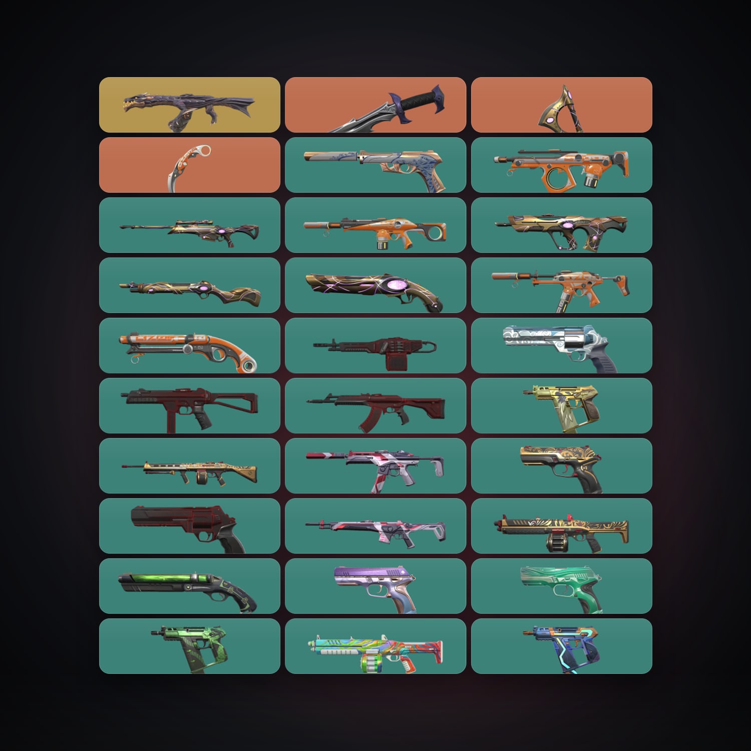 AP Bronze 2 locker — 3 knives, 38 skins, lvl 185 — HabibiAccounts