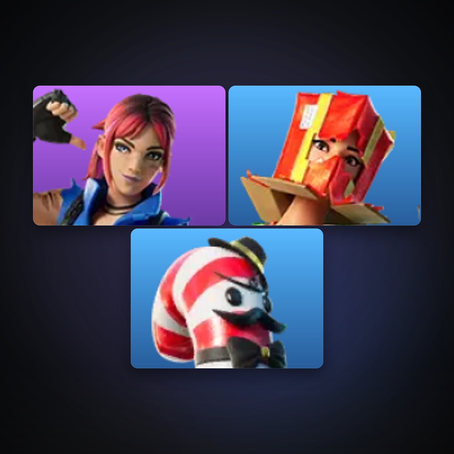 Explorer Emilie — Holiday Boxy — 3 skins — 100 V-Bucks — lvl 50 — HabibiAccounts
