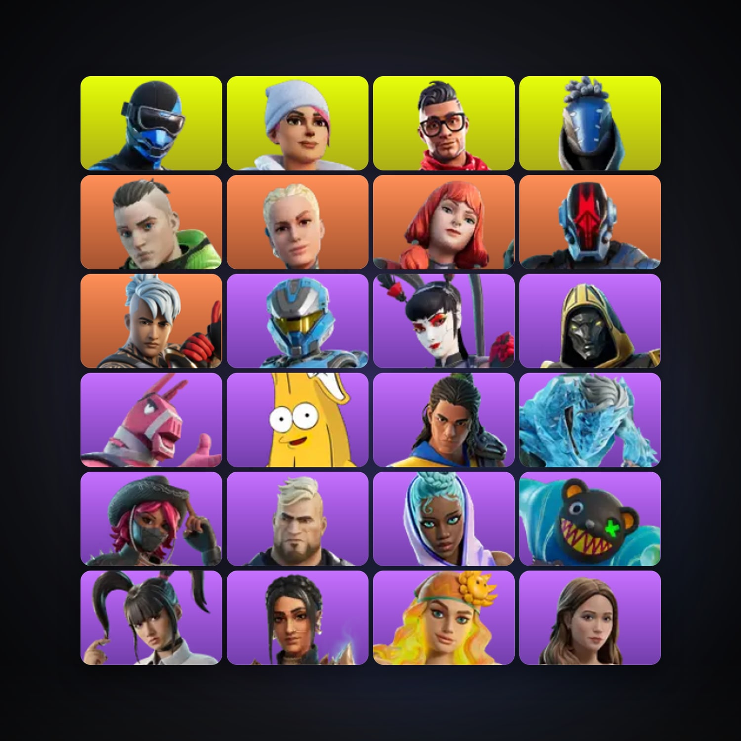 Twyn — Paradigm (Reality-659) — 81 skins — 13.6K V-Bucks — lvl 1346 — HabibiAccounts