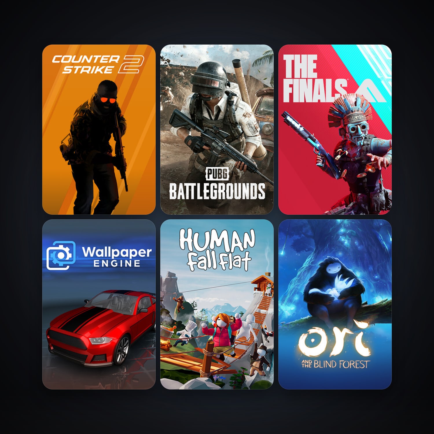 CS2 Prime + Ori and the Blind Forest, 44 games, Steam 29, clean — HabibiAccounts