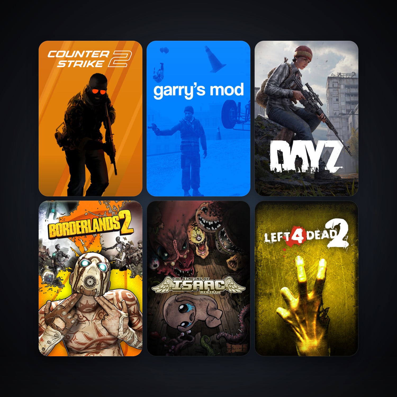 Left 4 Dead 2 + CS2 Prime, 78 games, Steam 13, clean — HabibiAccounts