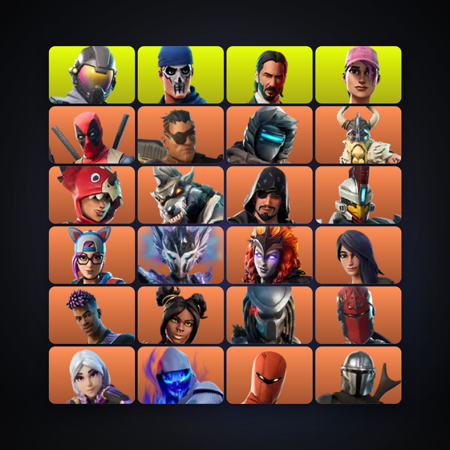 Deadpool — Joey — 230 skins — 1K V-Bucks — lvl 2592 — HabibiAccounts