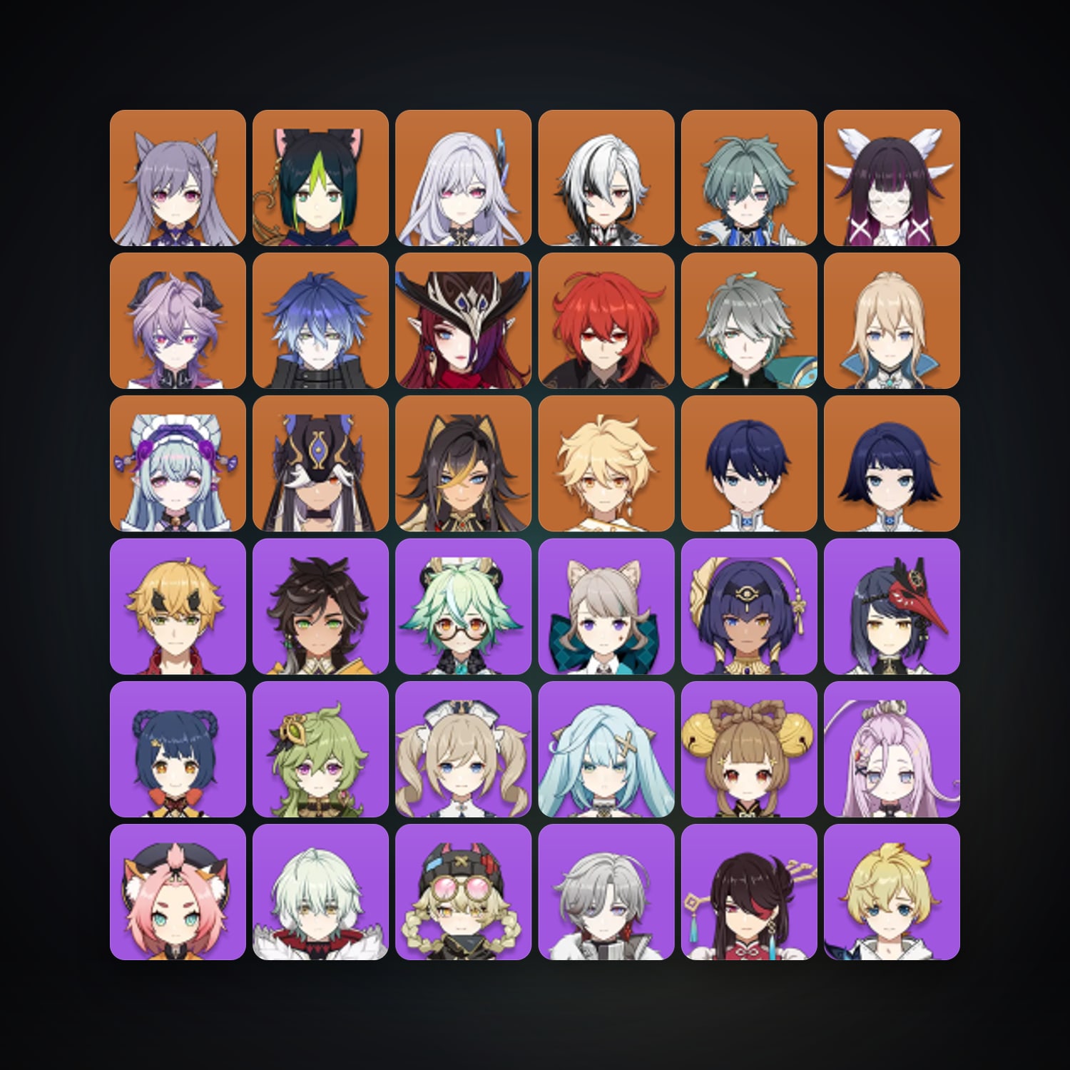 Genshin Impact | AR 58 | 63 Chars | 15× 5★ — Genshin / miHoYo Account — HabibiAccounts