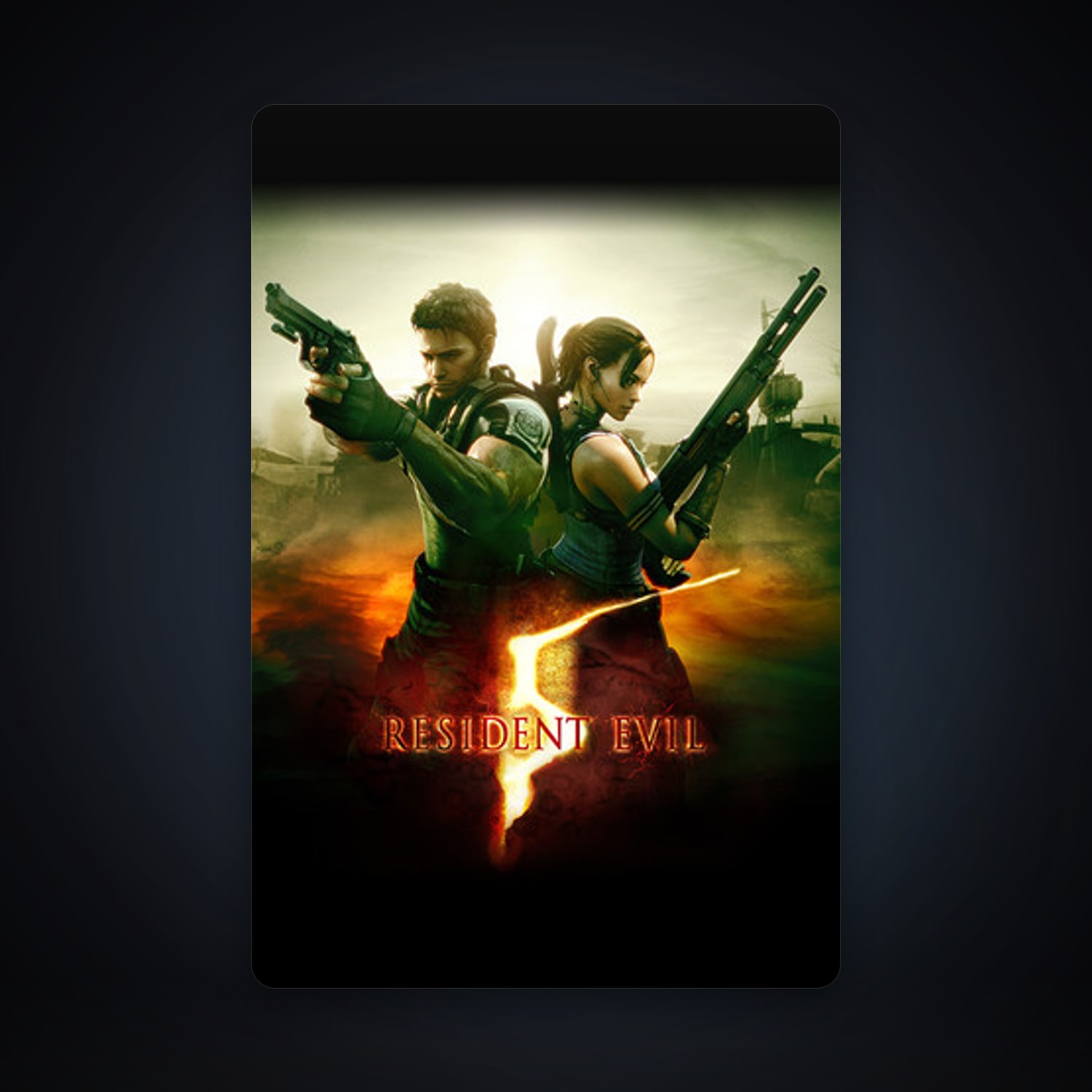 Resident Evil 5 + Resident Evil Requiem, 2 games, clean — HabibiAccounts
