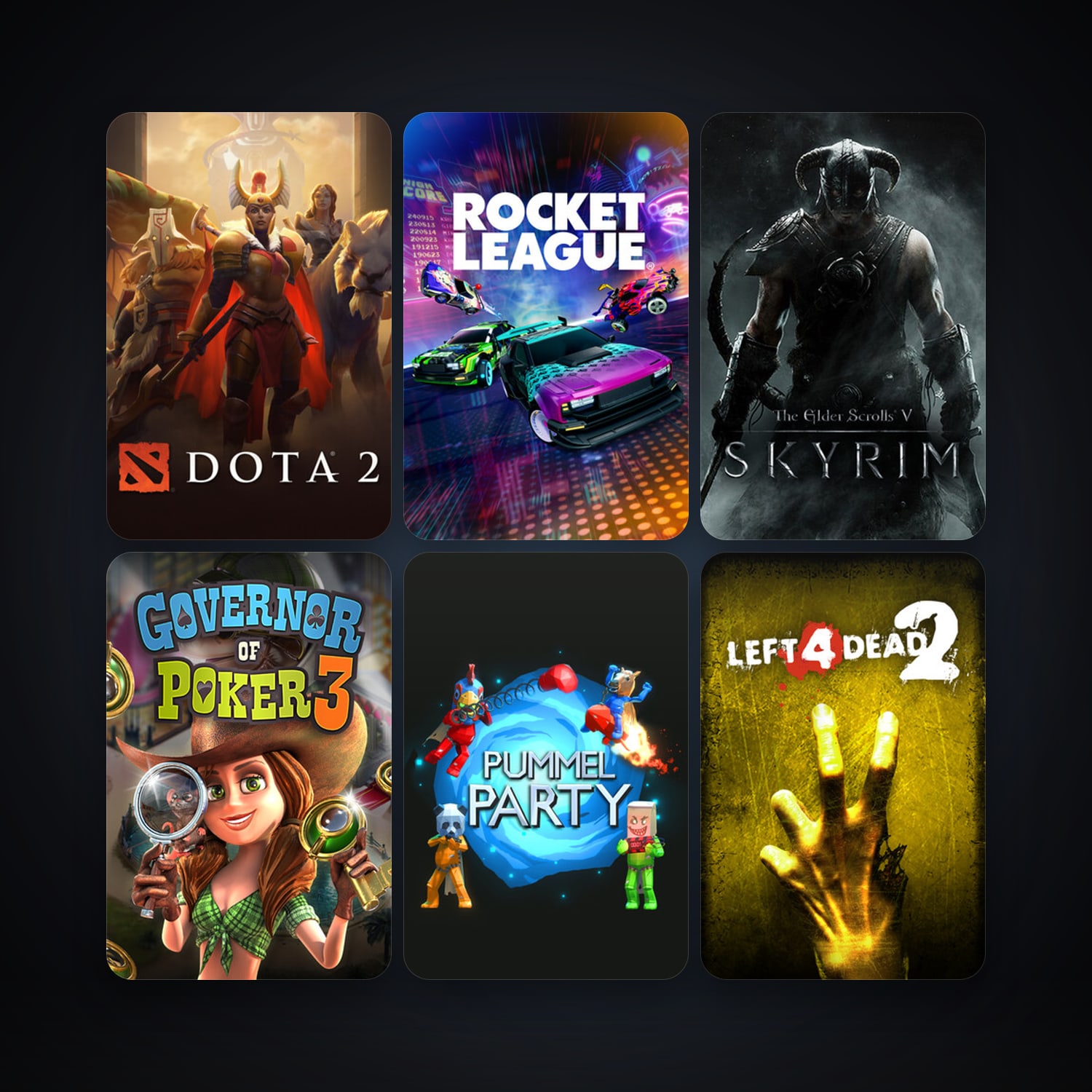 Counter-Strike: Source + Left 4 Dead 2, 55 games, Steam 10, clean — HabibiAccounts