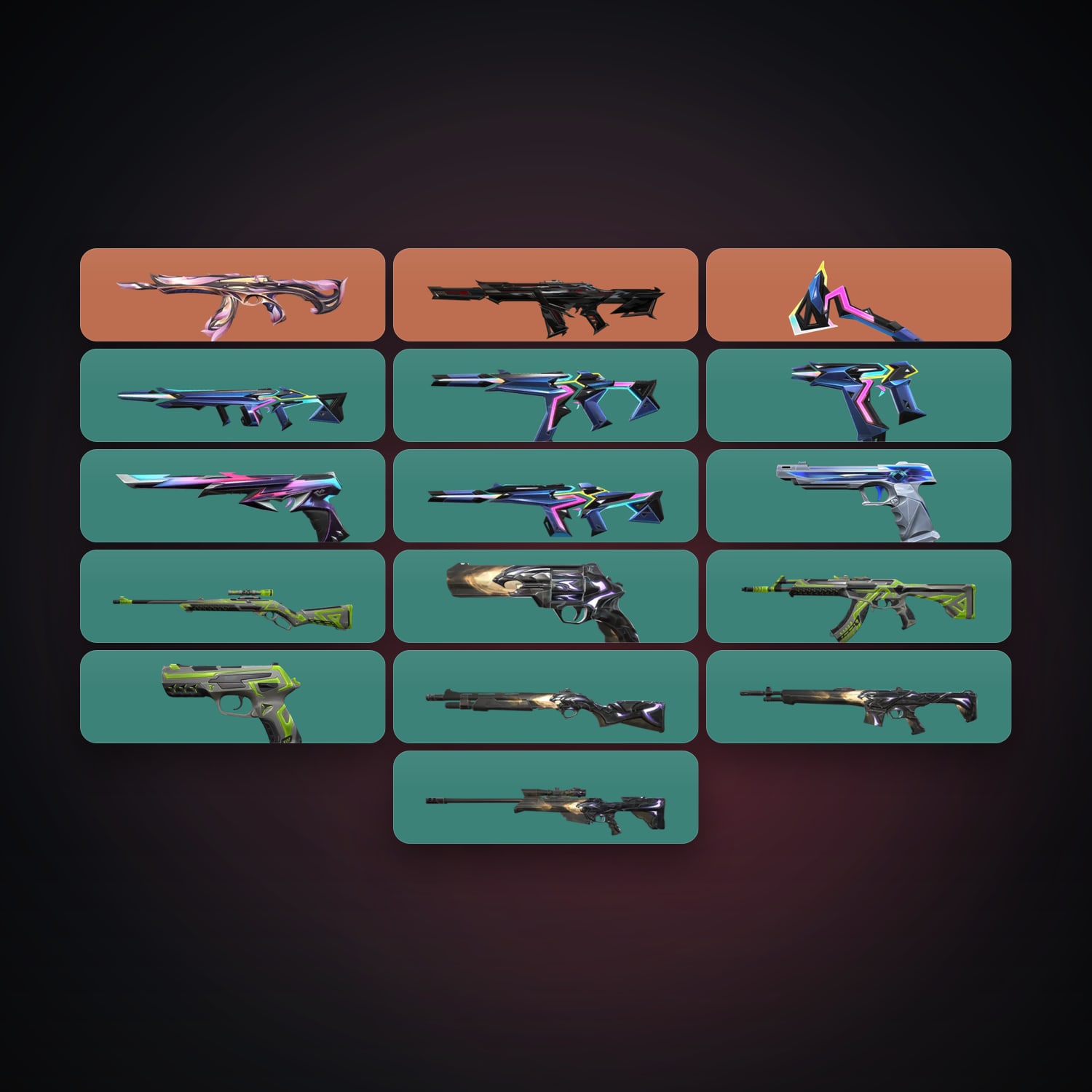 AP Silver 1 locker — 1 knives, 16 skins, lvl 94 — HabibiAccounts