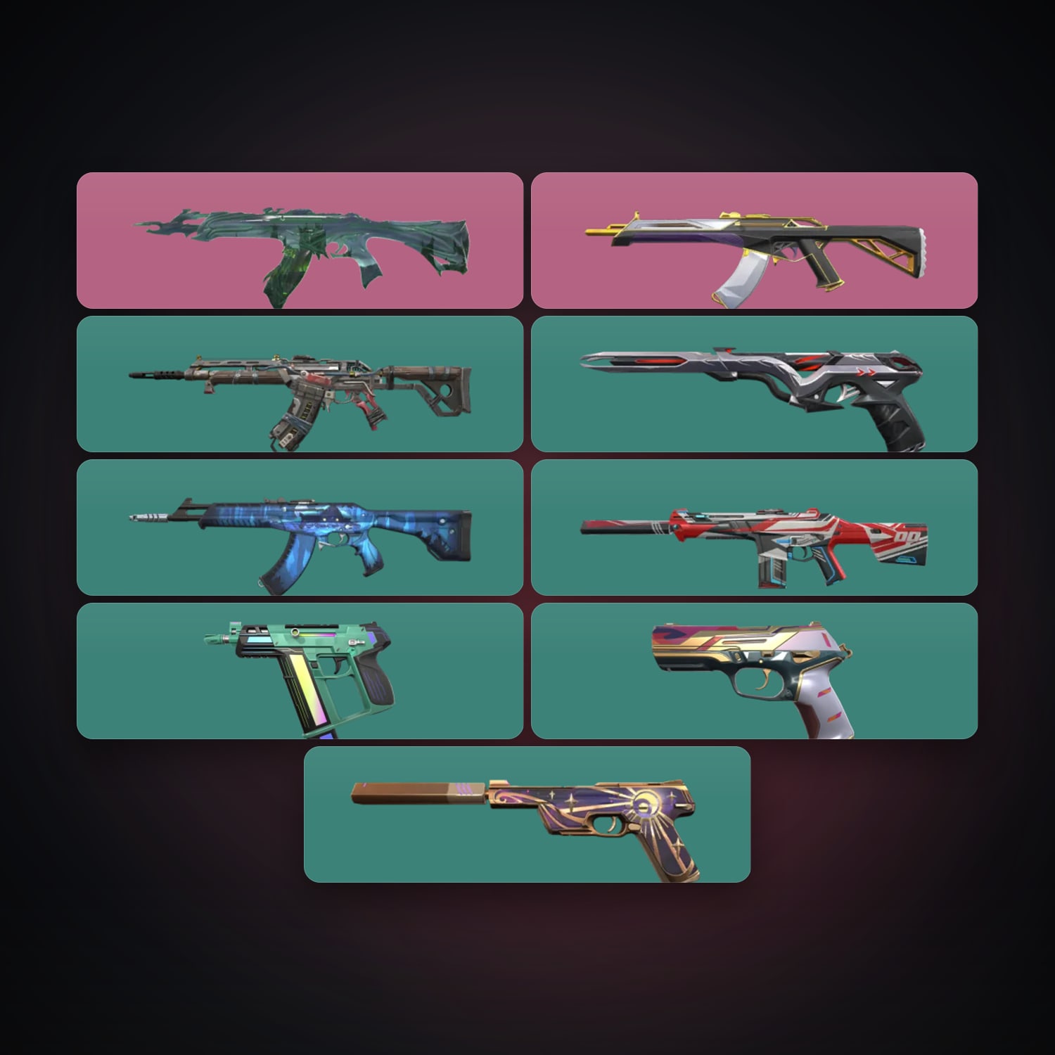 EU Plat 1 locker — 9 skins, lvl 122 — HabibiAccounts
