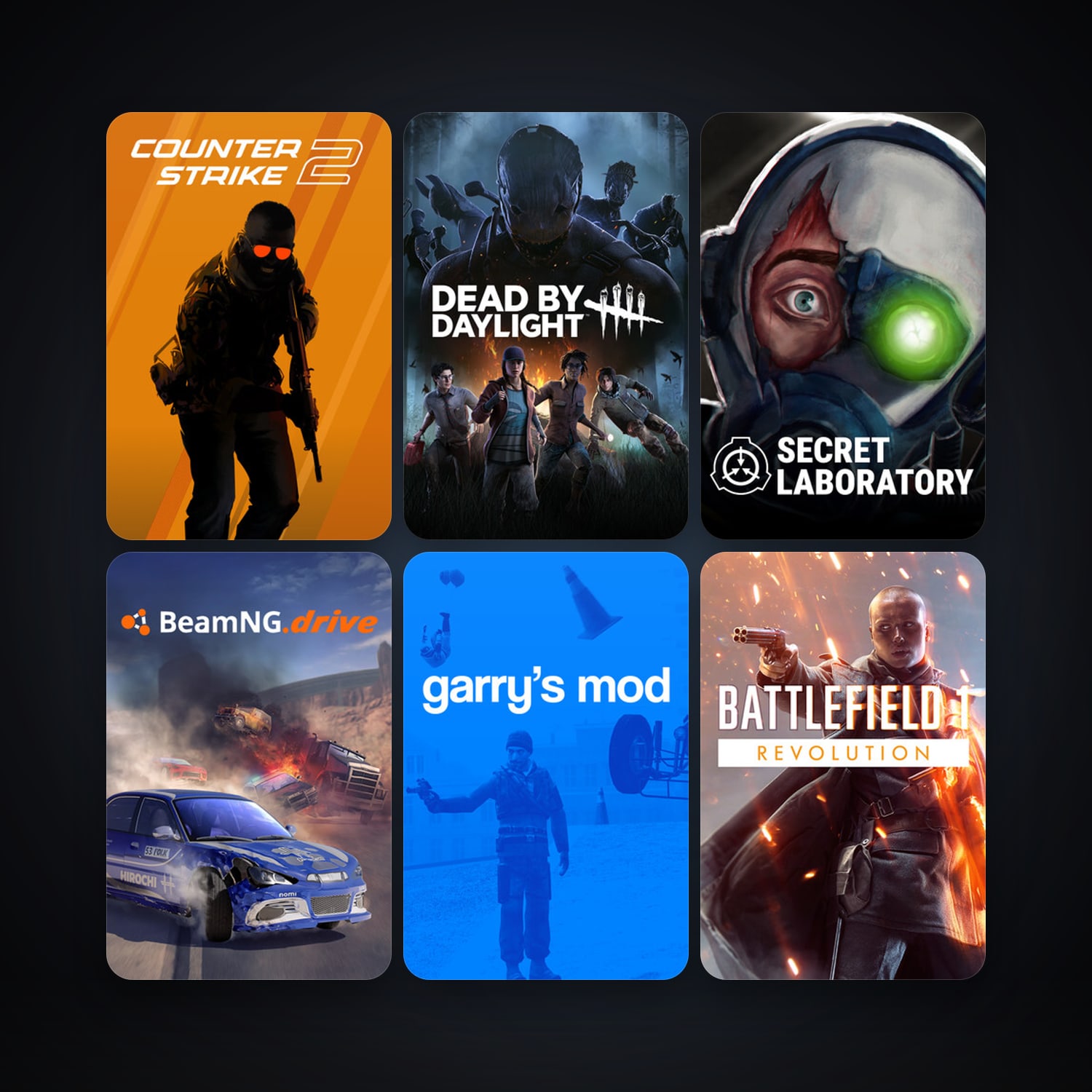 CS2 Prime + Garry's Mod, 38 games, Steam 12, clean — HabibiAccounts