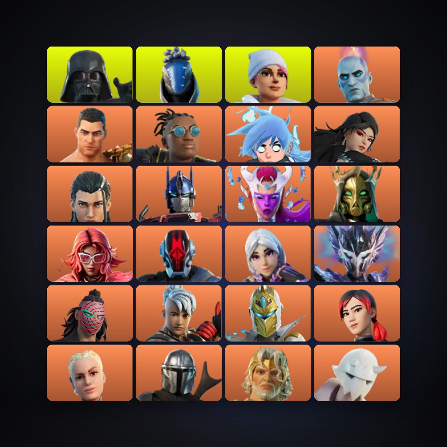 The Origin — Menace — 316 skins — 950 V-Bucks — lvl 4661 — HabibiAccounts