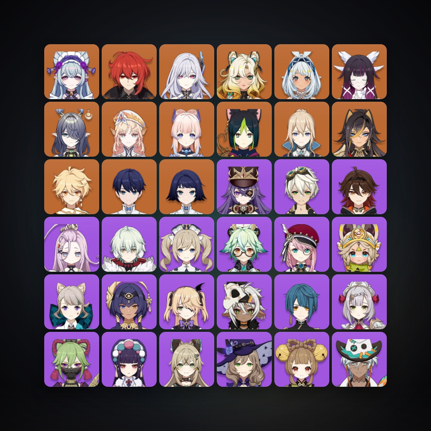 Genshin Impact | AR 56 | 55 Chars | 12× 5★ — Genshin / miHoYo Account — HabibiAccounts