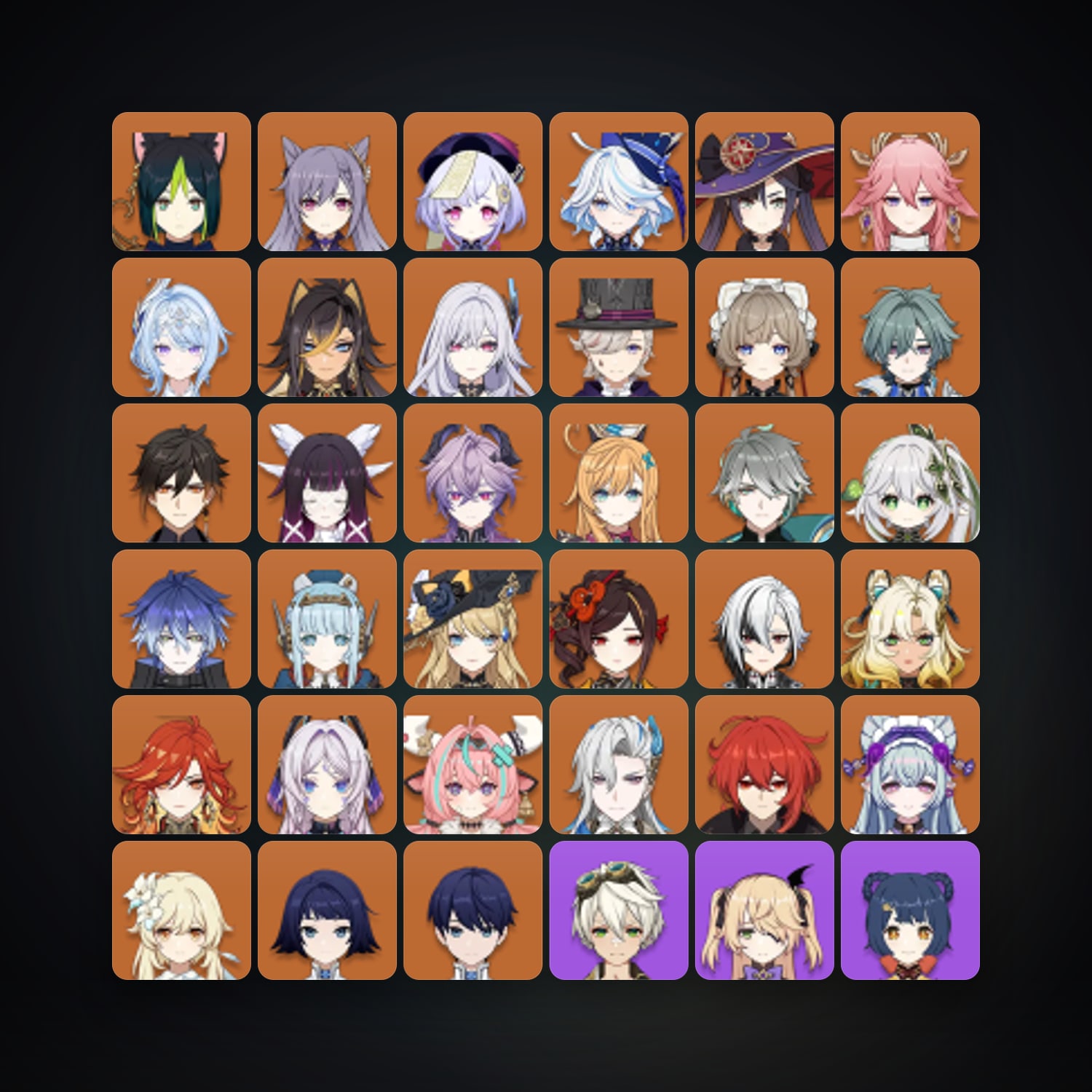 جينشن إمباكت | AR 60 | 84 شخصية | 30× 5★ — HabibiAccounts