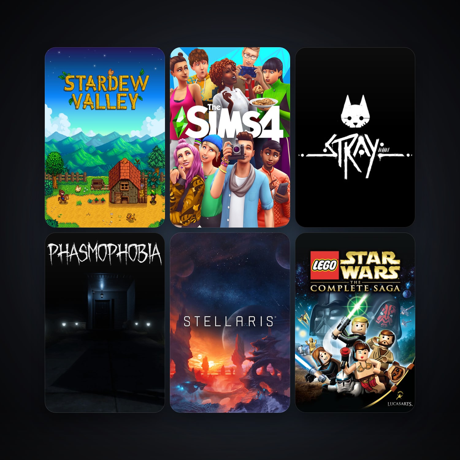 LEGO Star Wars - The Complete Saga + Metro: Last Light, 15 games, clean — HabibiAccounts
