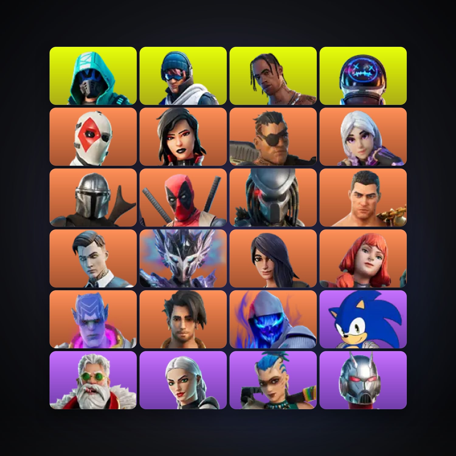 Wild Card — Sorana — 214 skins — 1.5K V-Bucks — lvl 3527 — HabibiAccounts