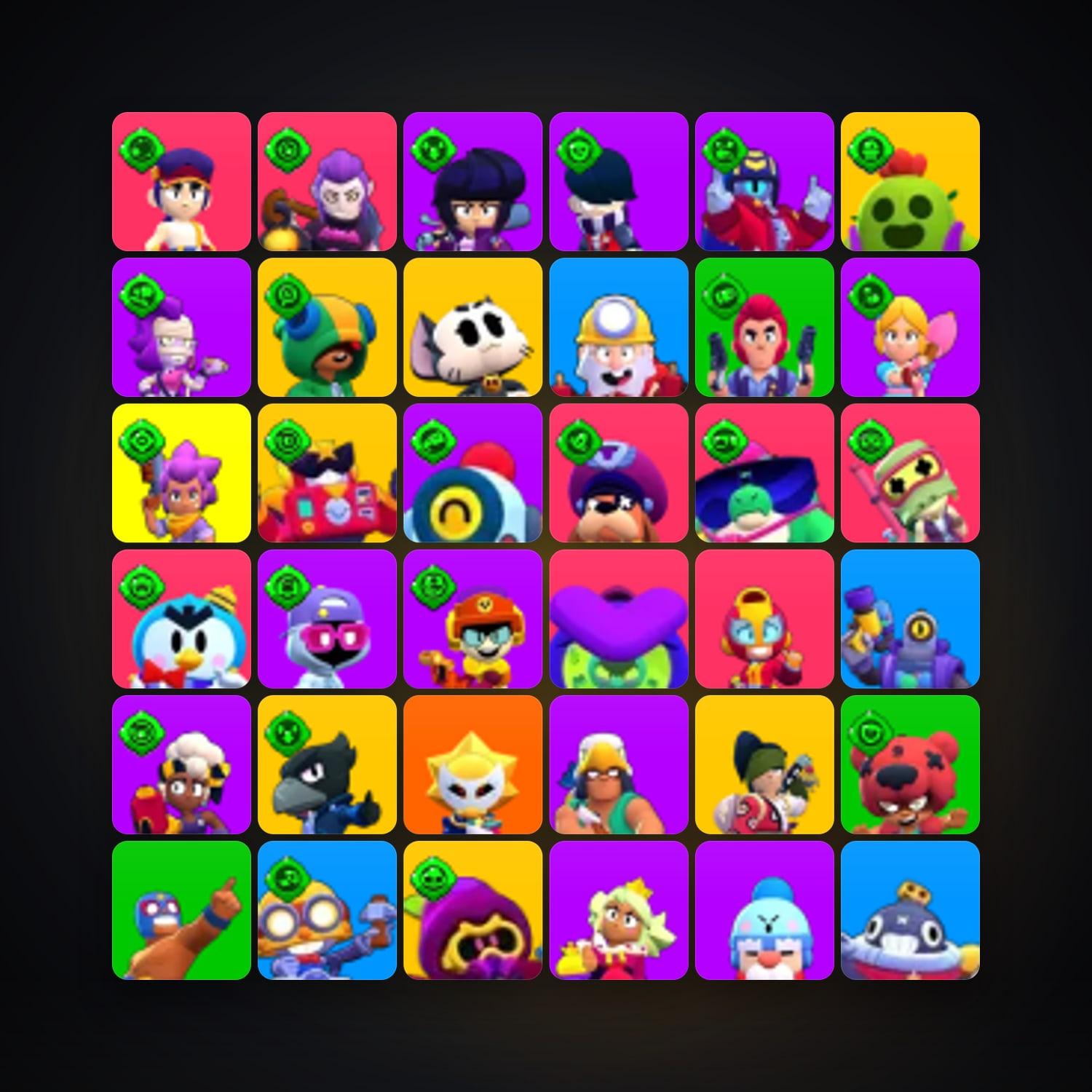 104 Brawlers | 45.5K Trophies — Supercell Account — HabibiAccounts