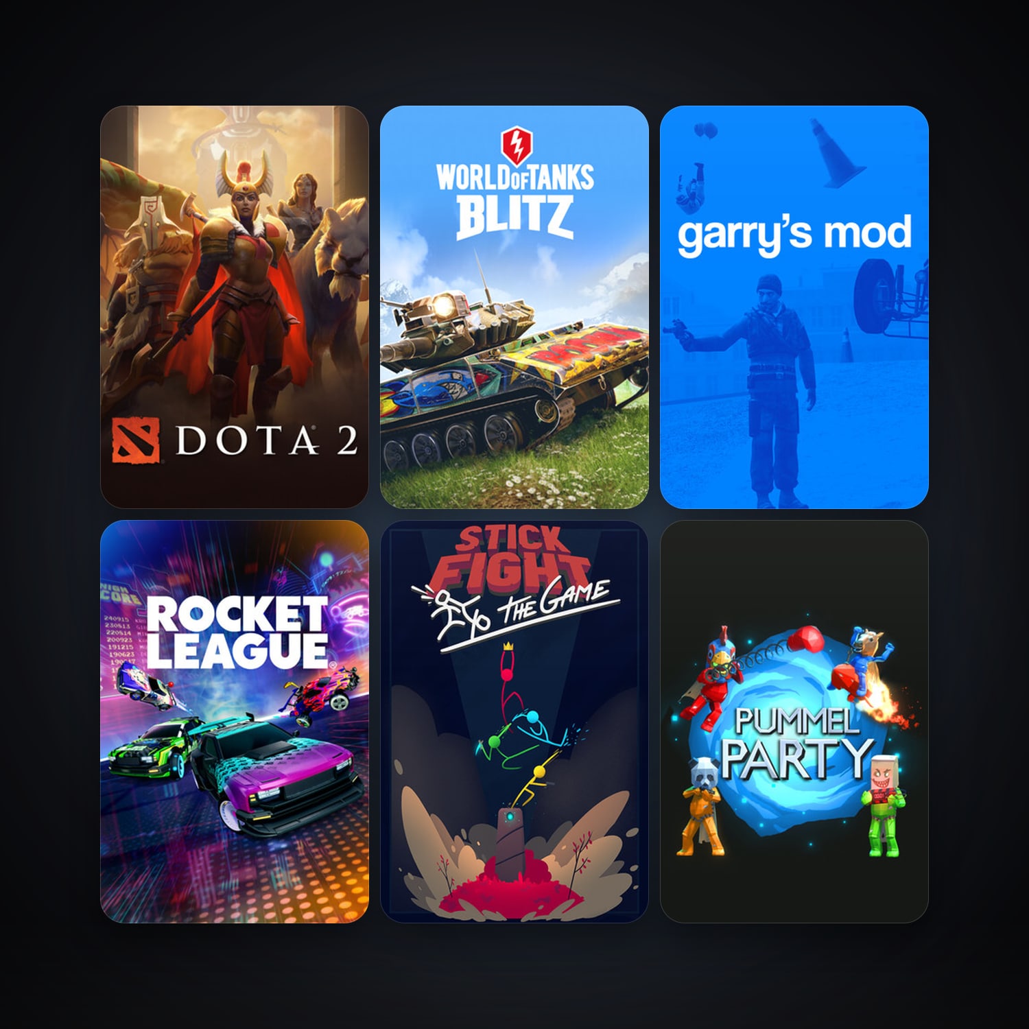 Dota 2 + Garry's Mod, 19 games, clean · 260033459 — HabibiAccounts