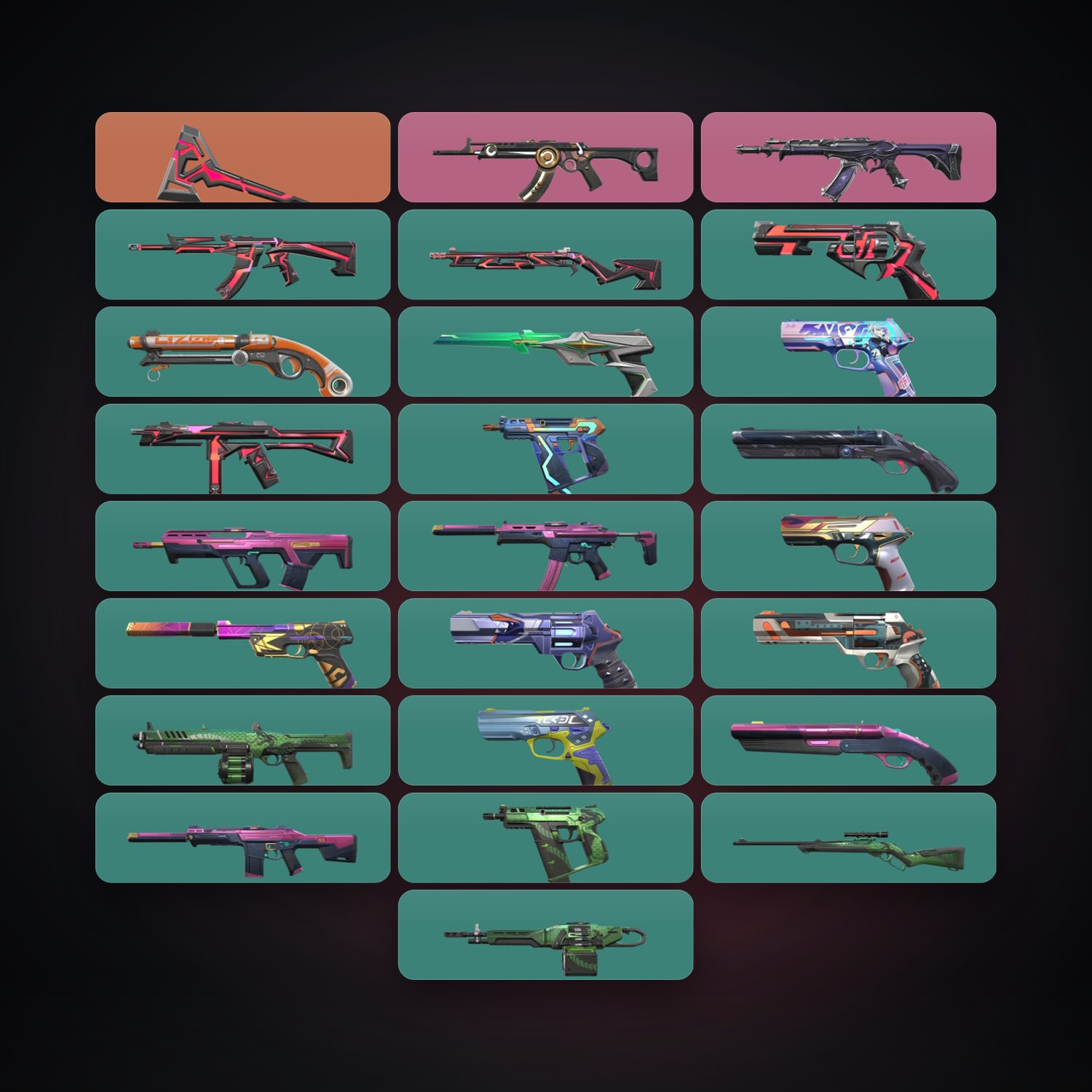 EU Diamond 3 locker — 1 knives, 27 skins, lvl 197 — HabibiAccounts