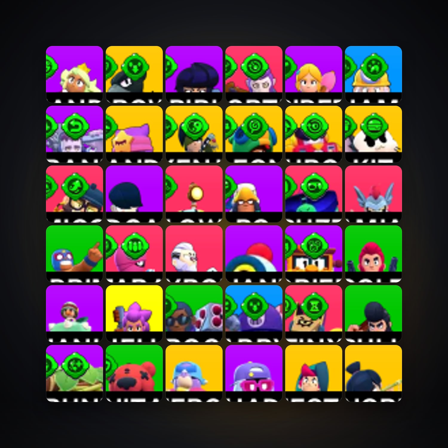91 Brawlers | 37.9K Trophies — HabibiAccounts