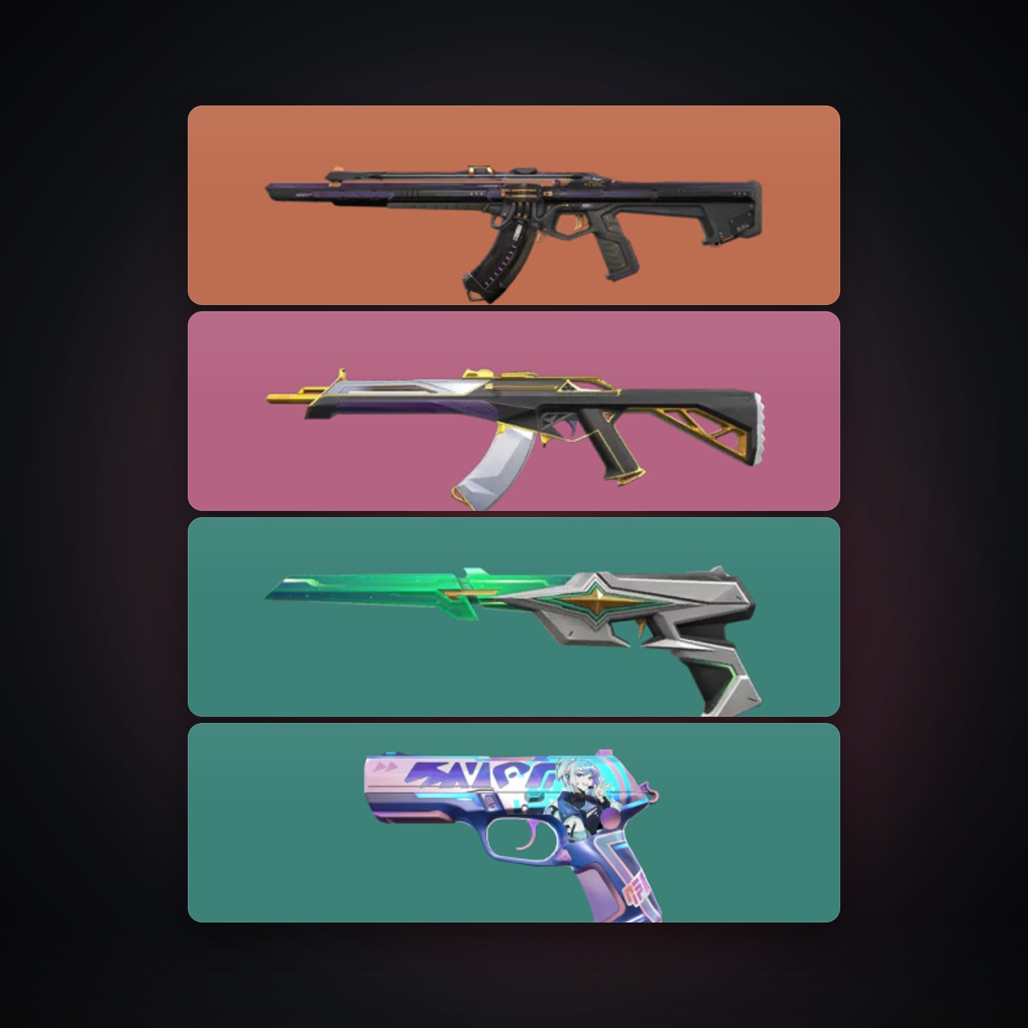 EU Silver 1 locker — 5 skins, lvl 121 — HabibiAccounts