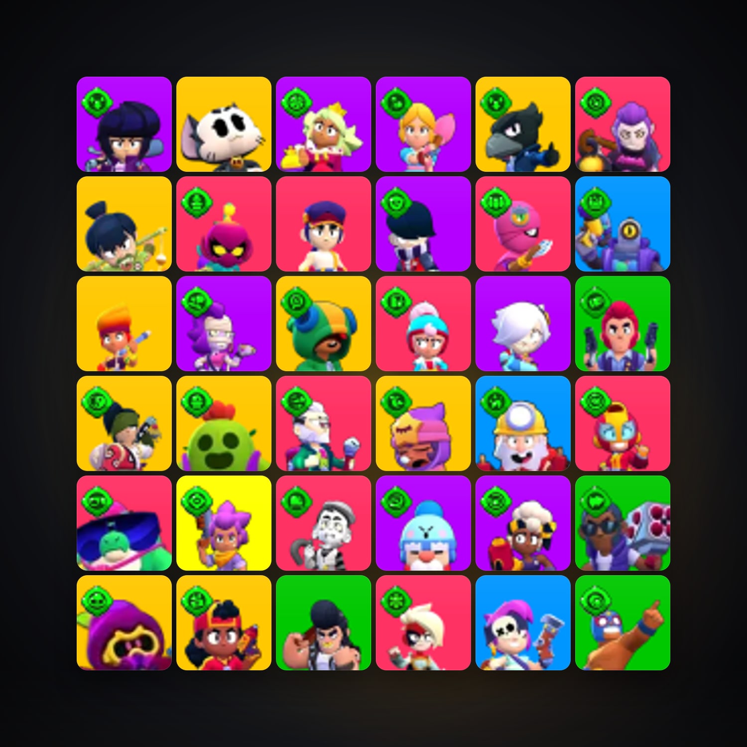 106 Brawlers | 52.5K Trophies — Supercell Account — HabibiAccounts