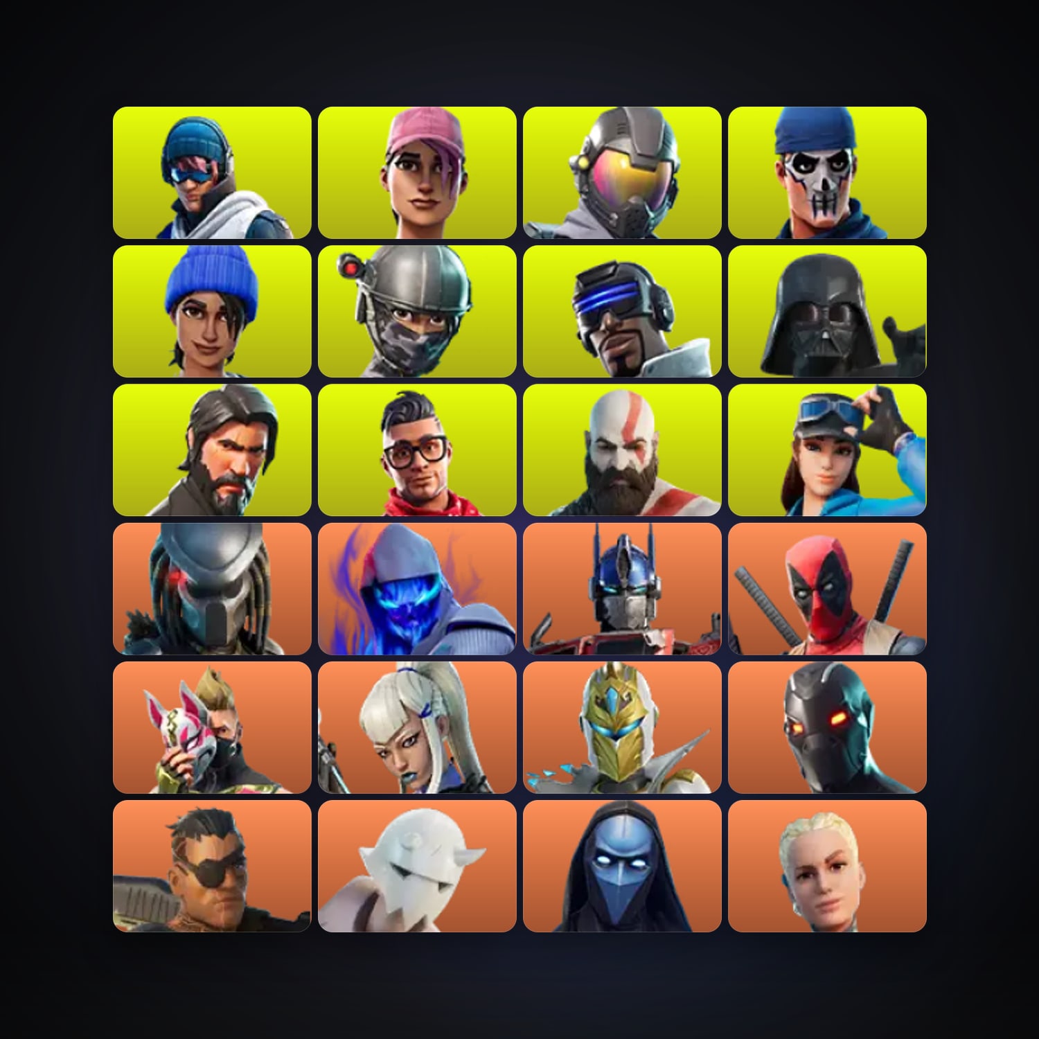 Predator — Fusion — 398 skins — 800 V-Bucks — lvl 2345 — HabibiAccounts