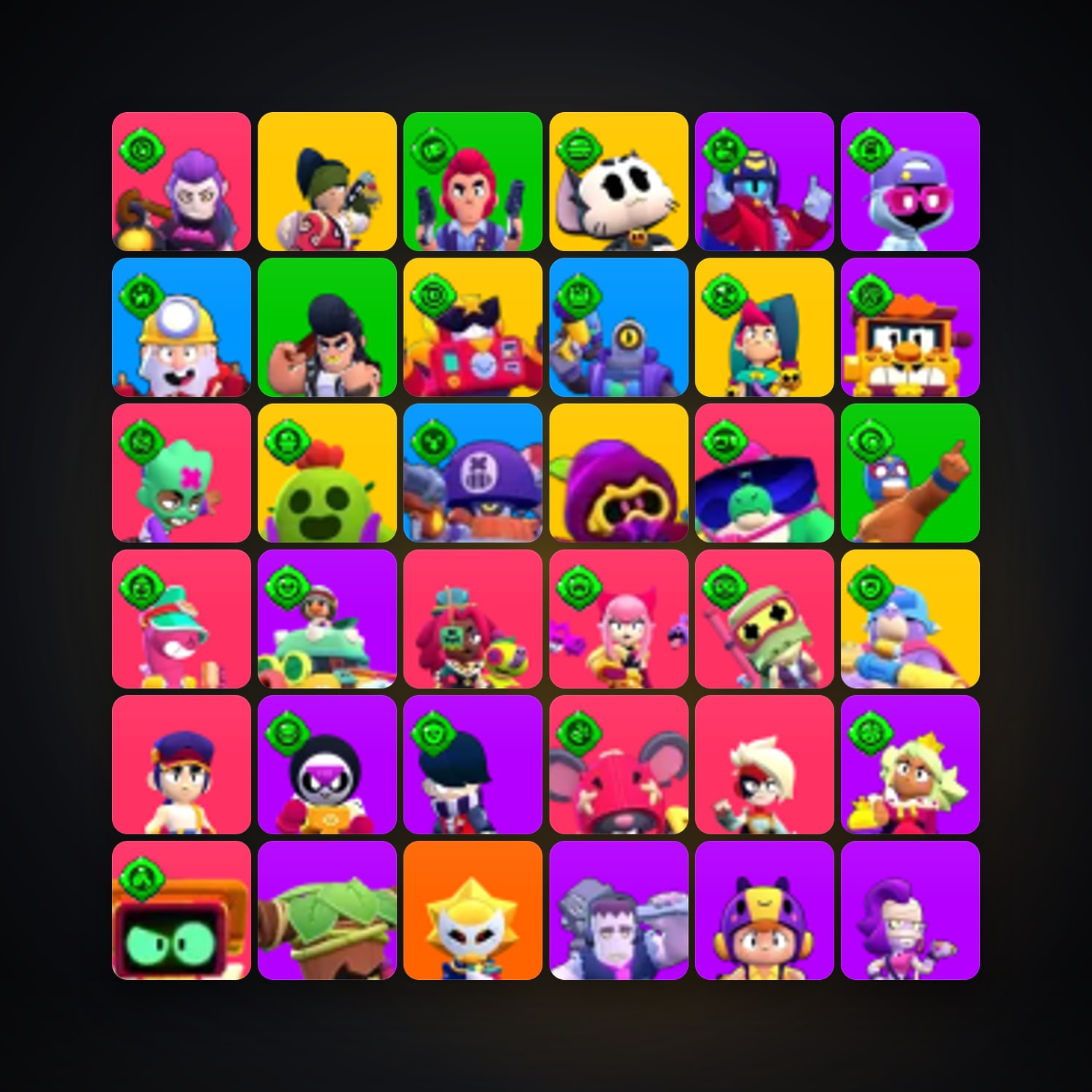 104 Brawlers | 56.5K Trophies — Supercell Account — HabibiAccounts