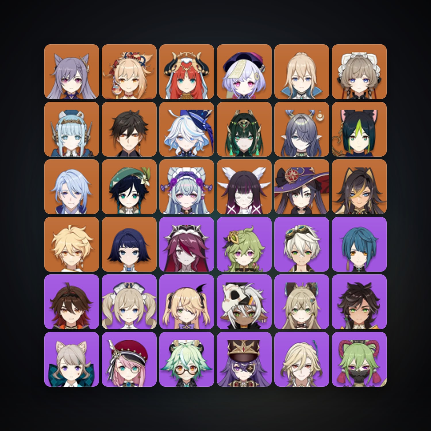 Genshin Impact | AR 59 | 67 Chars | 18× 5★ — Genshin / miHoYo Account — HabibiAccounts