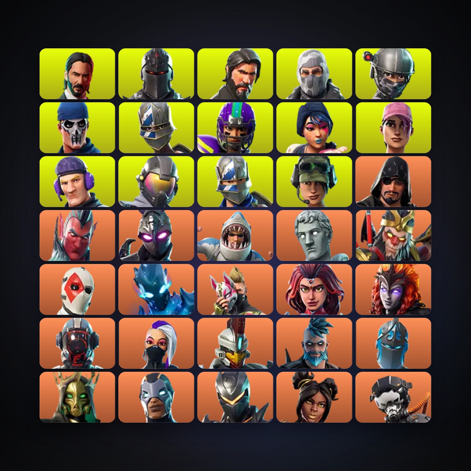 Blackheart — Flytrap — 337 skins — 1.6K V-Bucks — lvl 2324 — HabibiAccounts