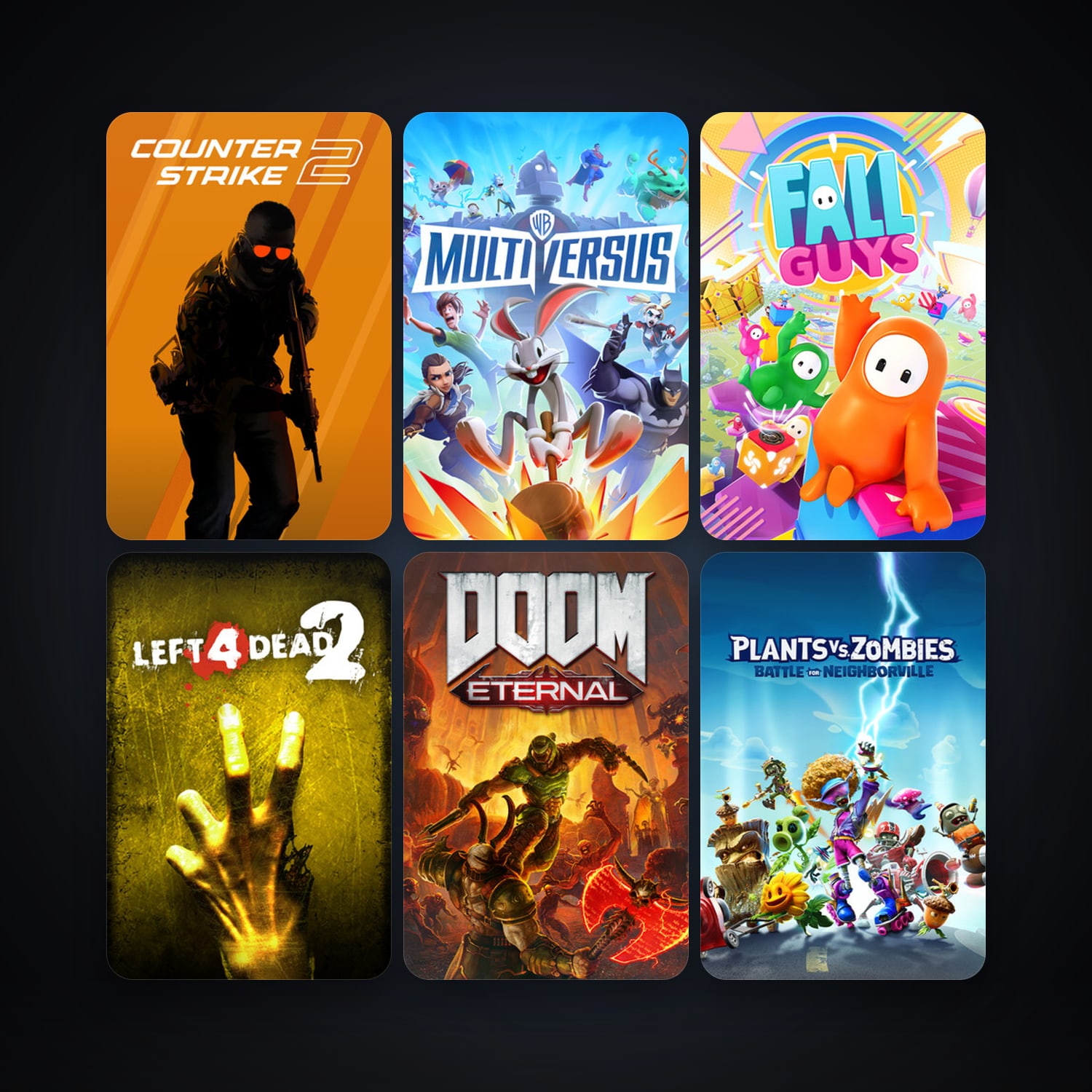 Left 4 Dead 2 + CS2 Prime, 68 games, Steam 10, clean — HabibiAccounts