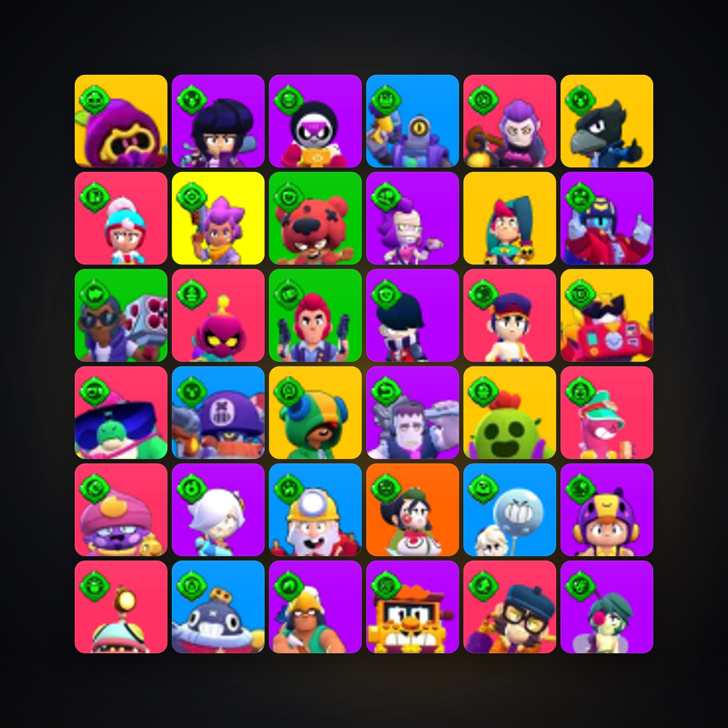 100 Brawlers | 44.6K Trophies — Supercell Account — HabibiAccounts