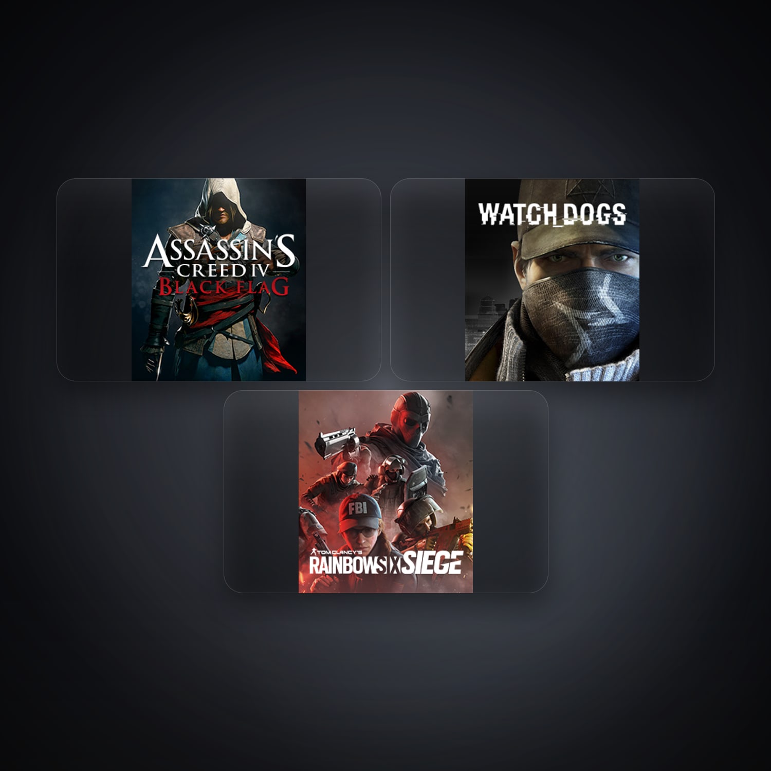 Ubisoft Assassin’s Creed IV Black Flag + Watch_Dogs — RU — 3 games — HabibiAccounts