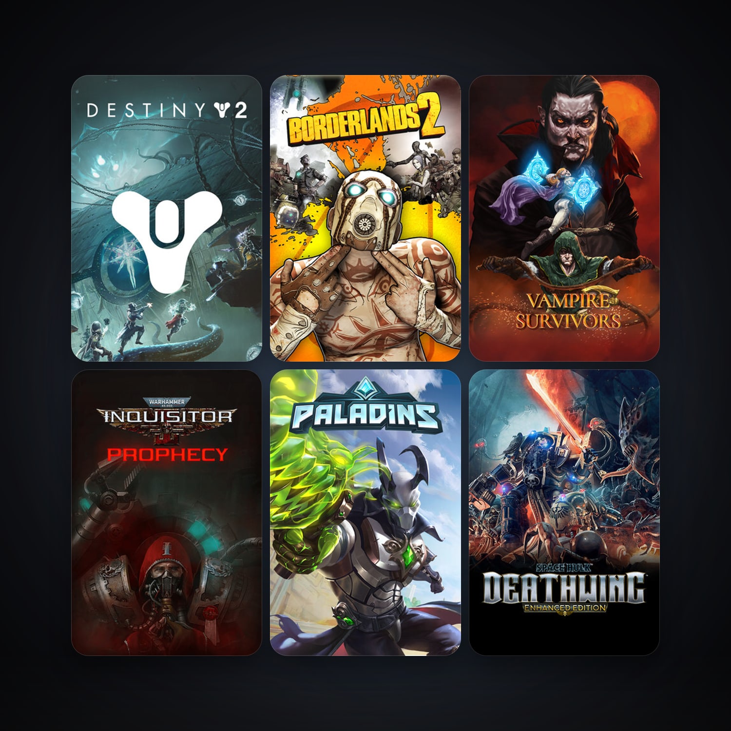 Borderlands 2 + Don't Starve Together, 13 games, clean — HabibiAccounts