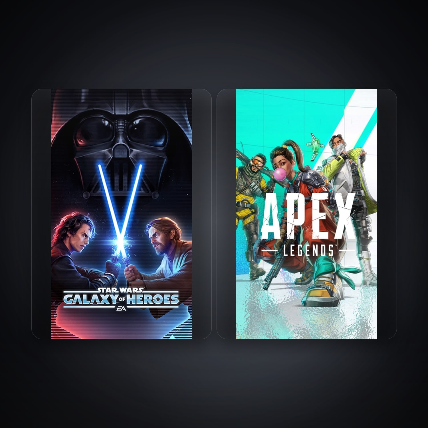 EA skate. + STAR WARS: Galaxy of Heroes — IN — 3 games — HabibiAccounts
